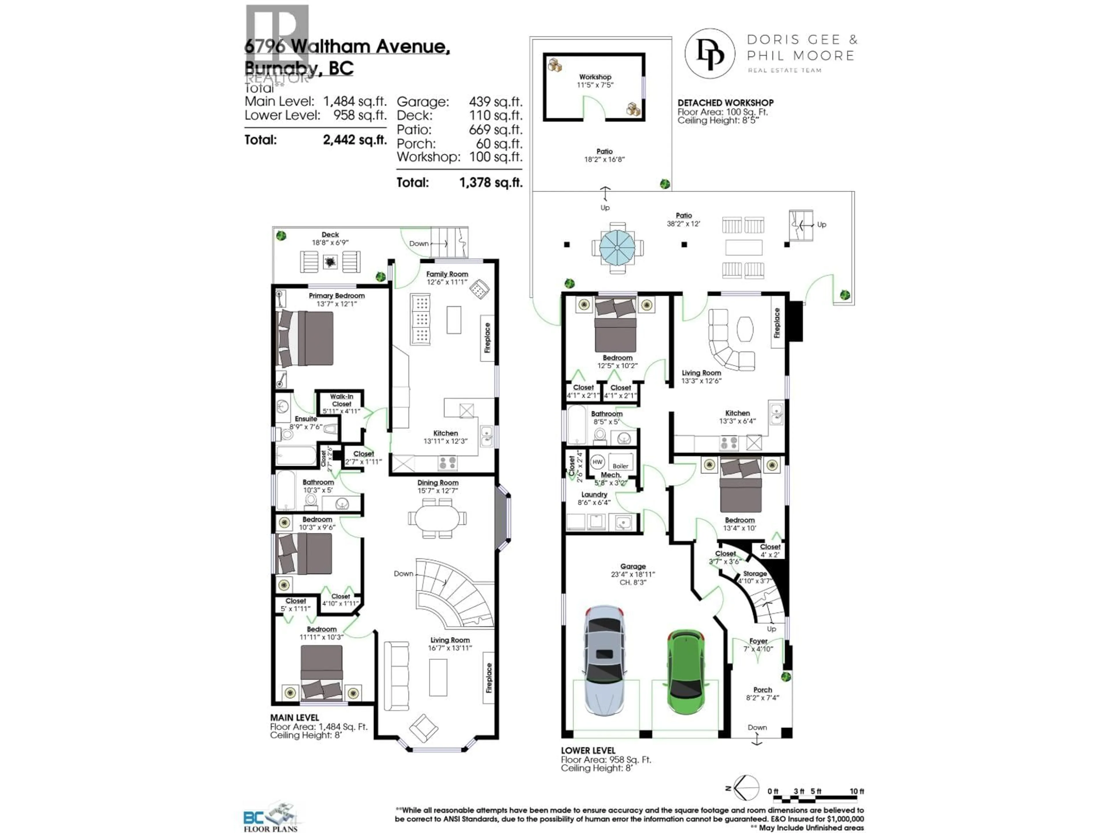 Floor plan for 6796 WALTHAM AVENUE, Burnaby British Columbia V5H3V8