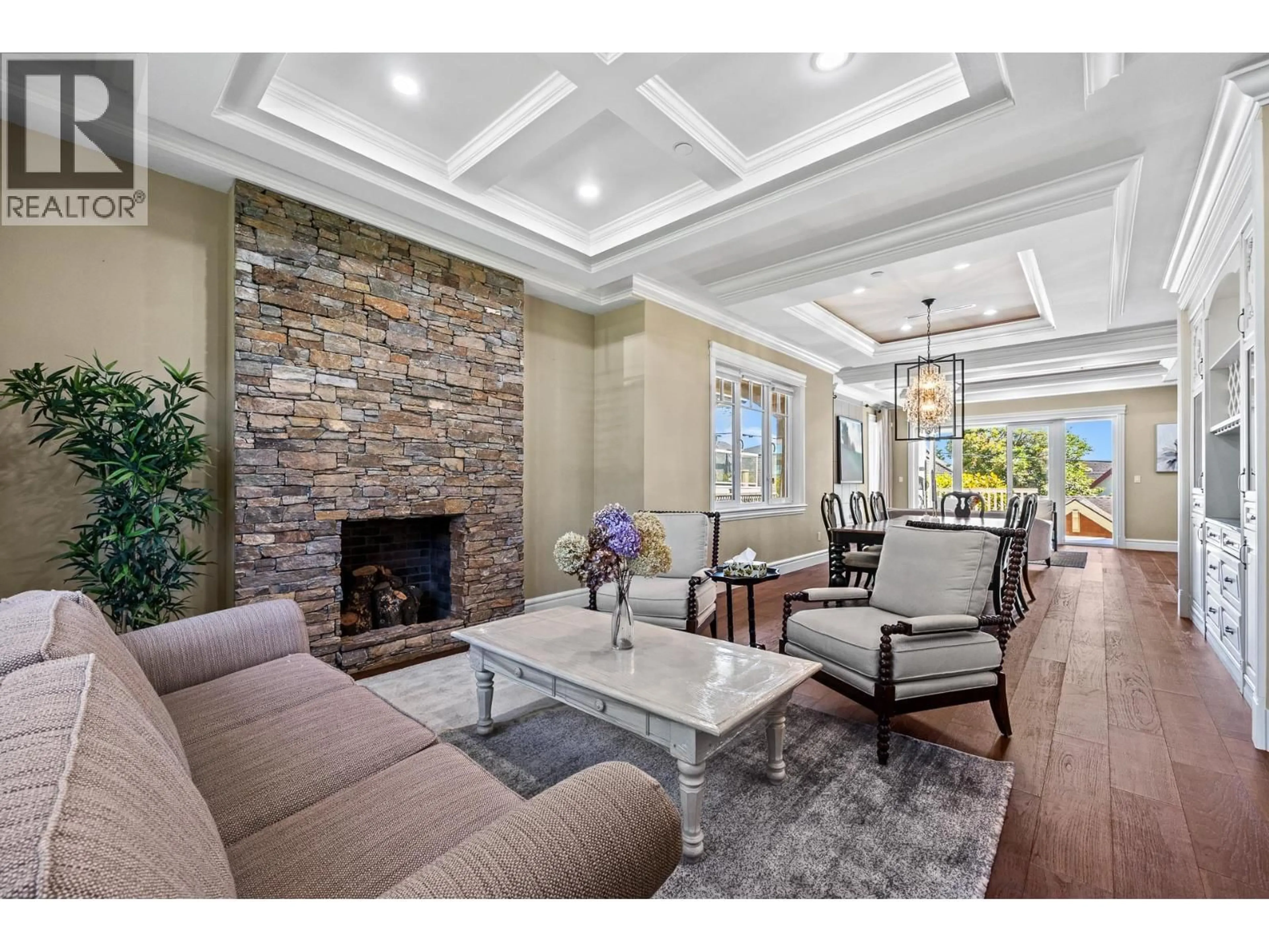 Living room with furniture, ceramic/tile floor for 4042 34TH AVENUE, Vancouver British Columbia V6N2L7