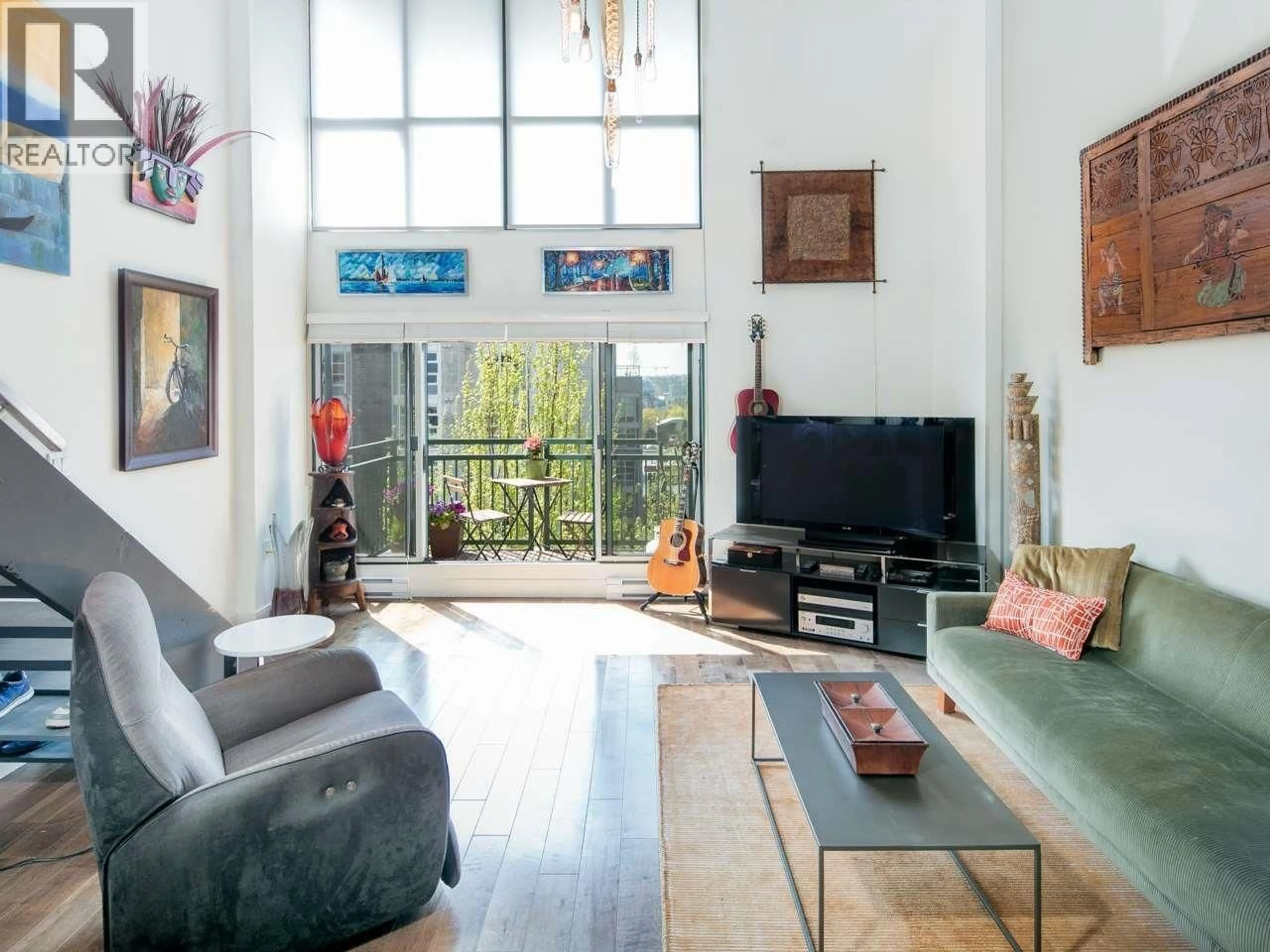 Living room with furniture, unknown for 714 - 22 CORDOVA STREET, Vancouver British Columbia V6K1K2