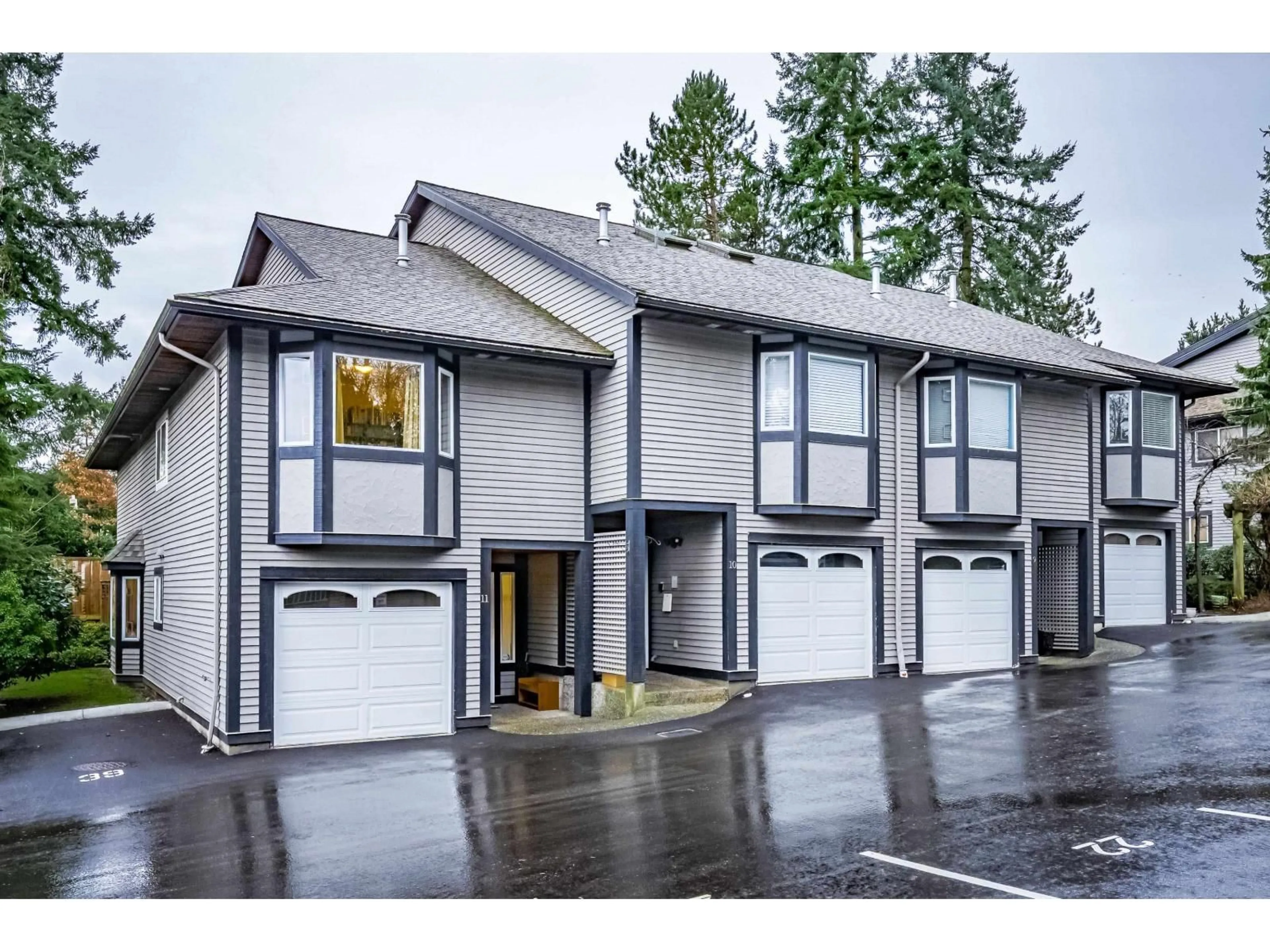 Home with vinyl exterior material, street for 11 - 1828 LILAC DRIVE, Surrey British Columbia V4A5C9