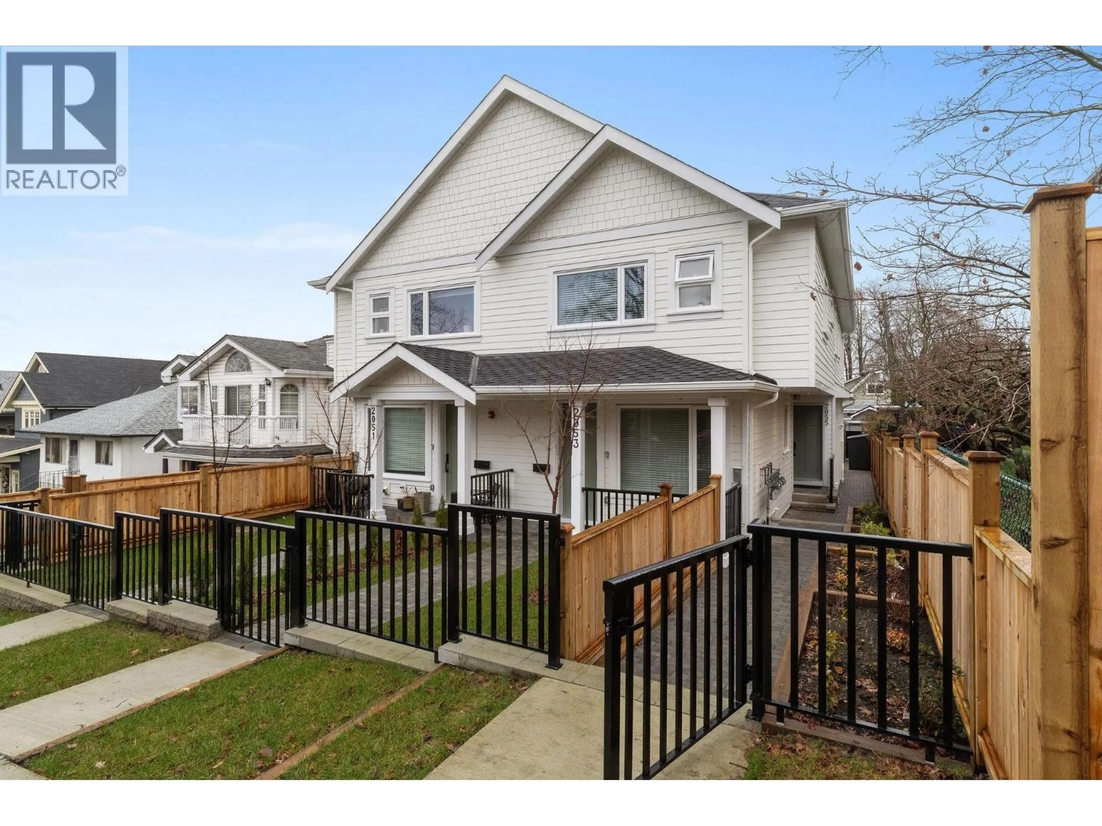 Home with vinyl exterior material, street for 2055 4TH AVENUE, Vancouver British Columbia V5N1K5