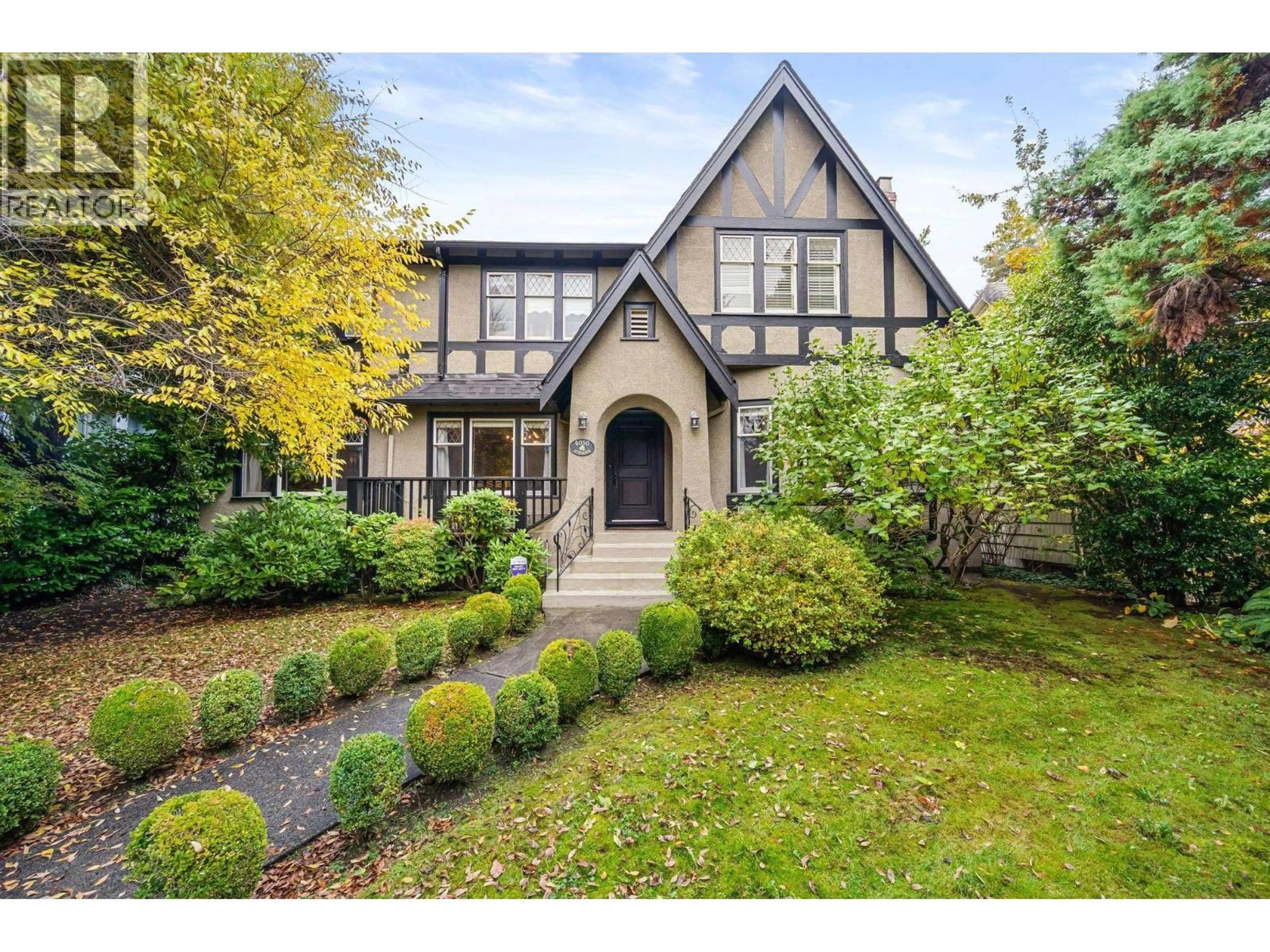 Home with brick exterior material, street for 6050 ATHLONE STREET, Vancouver British Columbia V6M3A4