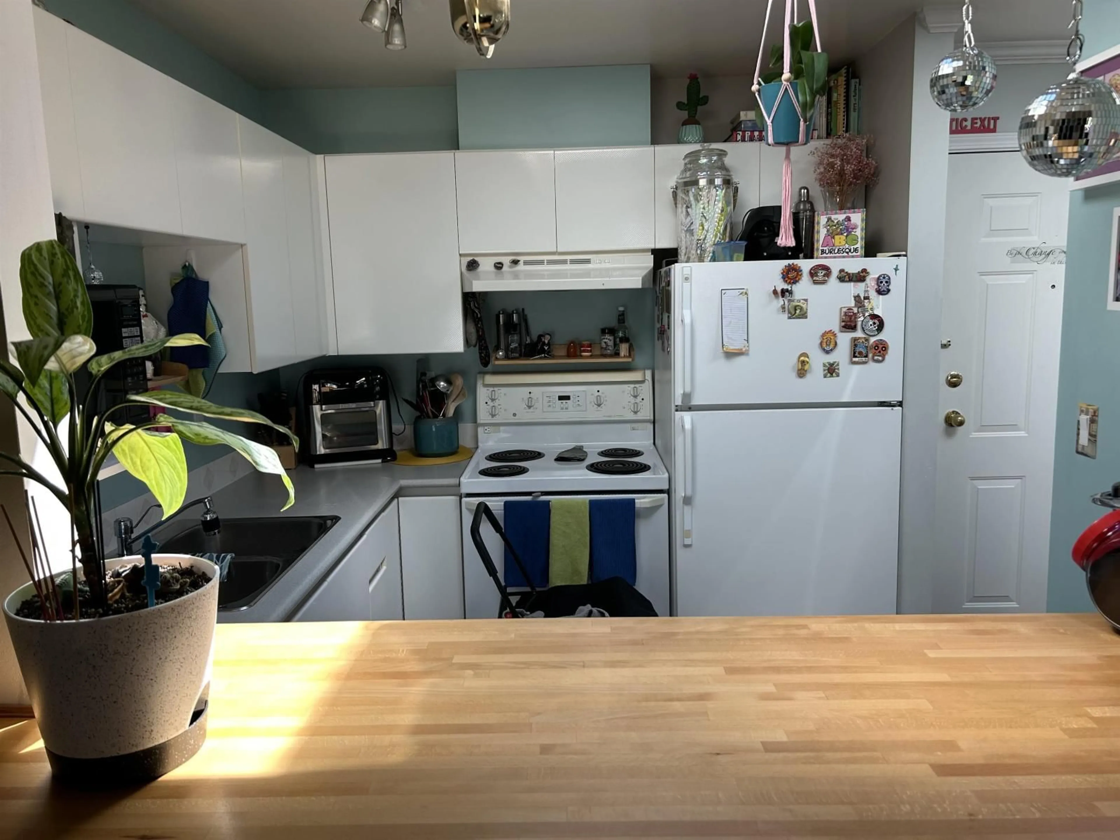 Standard kitchen, wood/laminate floor for 304 - 10665 139 STREET, Surrey British Columbia V3T4L8