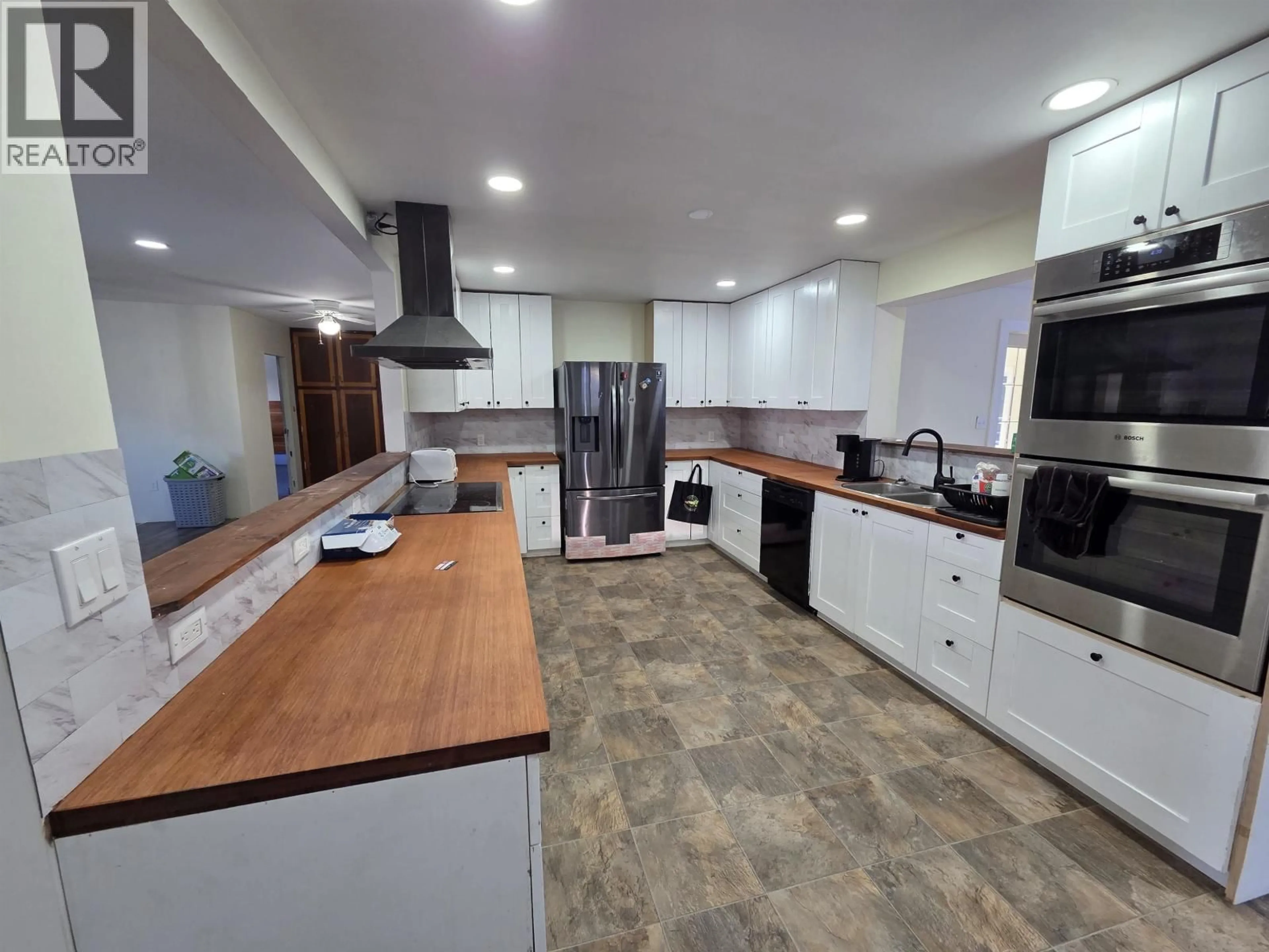 Open concept kitchen, ceramic/tile floor for 3137 KOFOED DRIVE, Terrace British Columbia V8G3P8