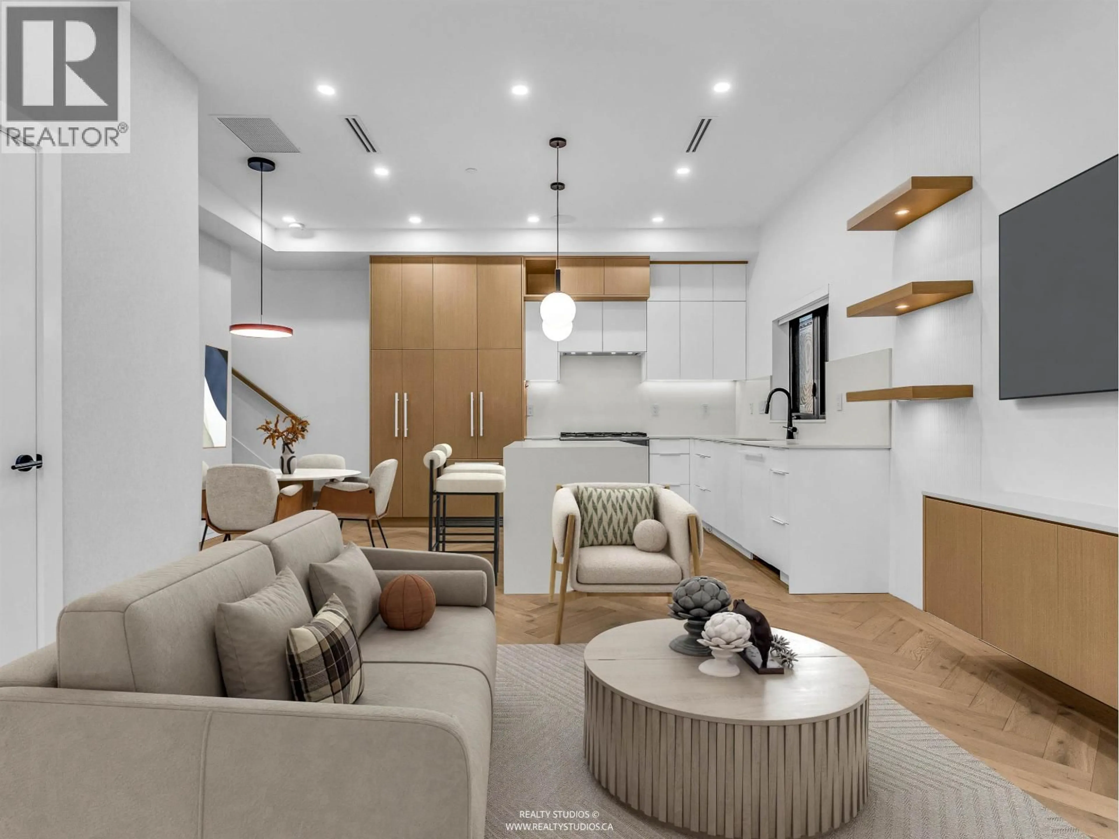 Living room with furniture, unknown for 1 - 3118 WINDSOR STREET, Vancouver British Columbia V5T4B1