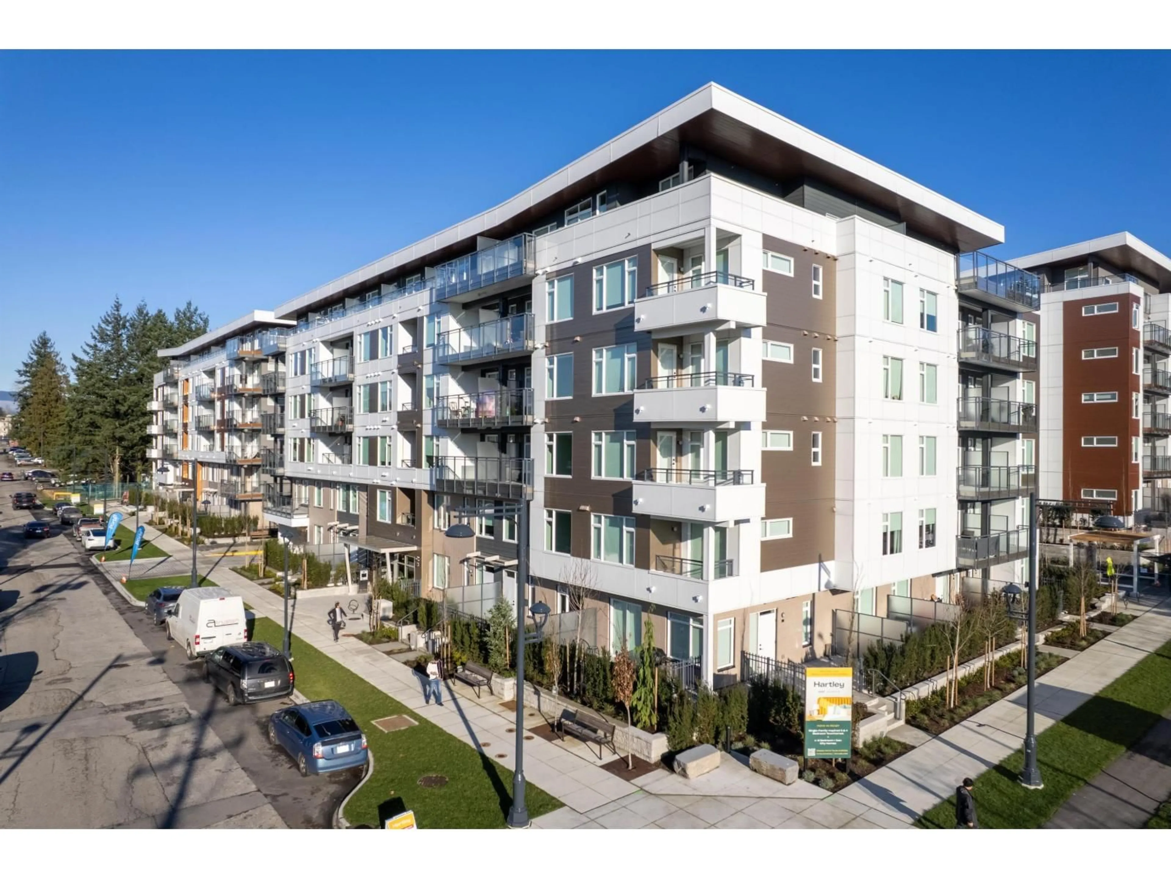 A pic from outside/outdoor area/front of a property/back of a property/a pic from drone, street for 103 - 10488 138A STREET, Surrey British Columbia V3T0W4
