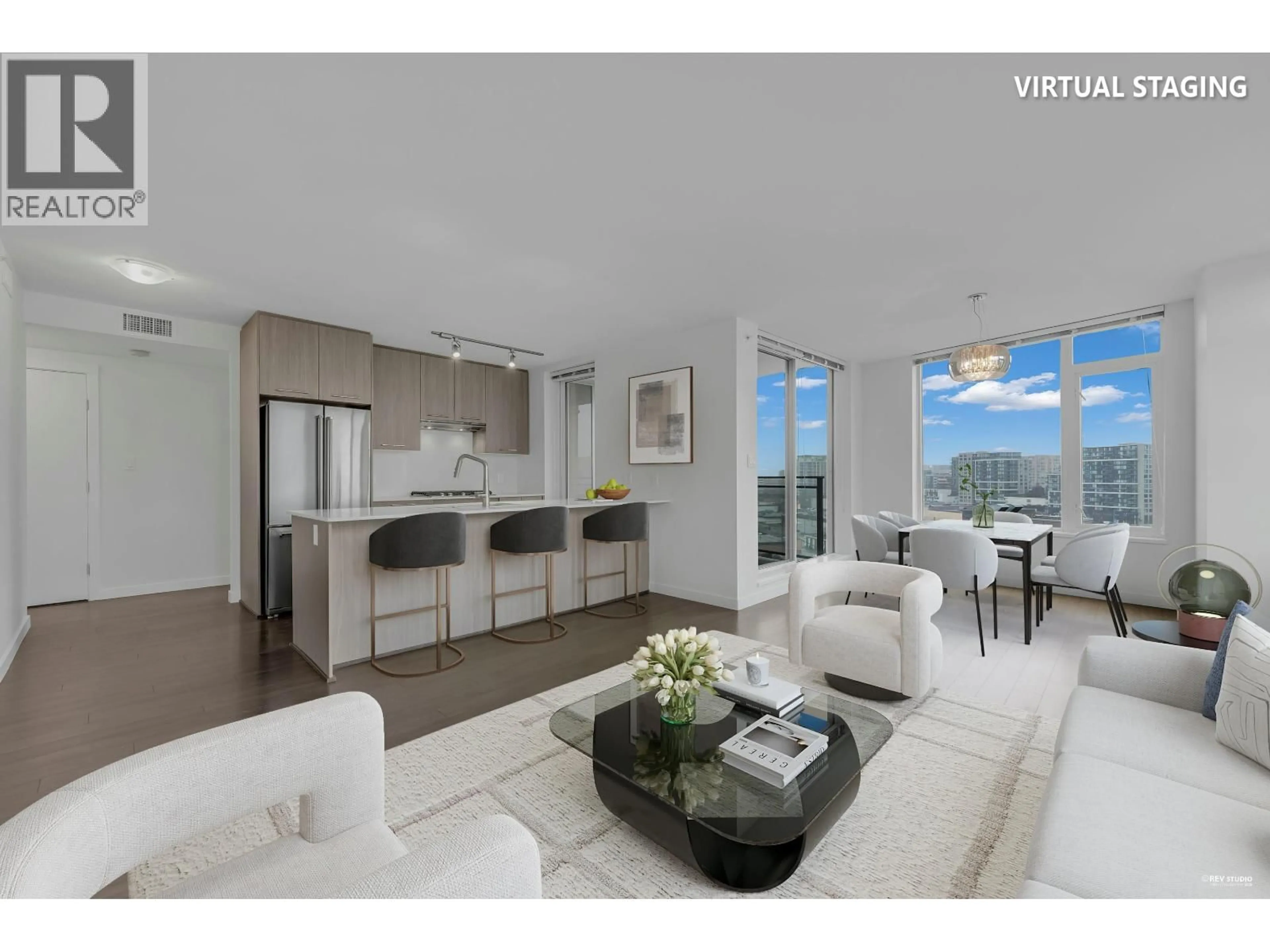 Living room with furniture, unknown for 1109 - 7708 ALDERBRIDGE WAY, Richmond British Columbia V6X0P9