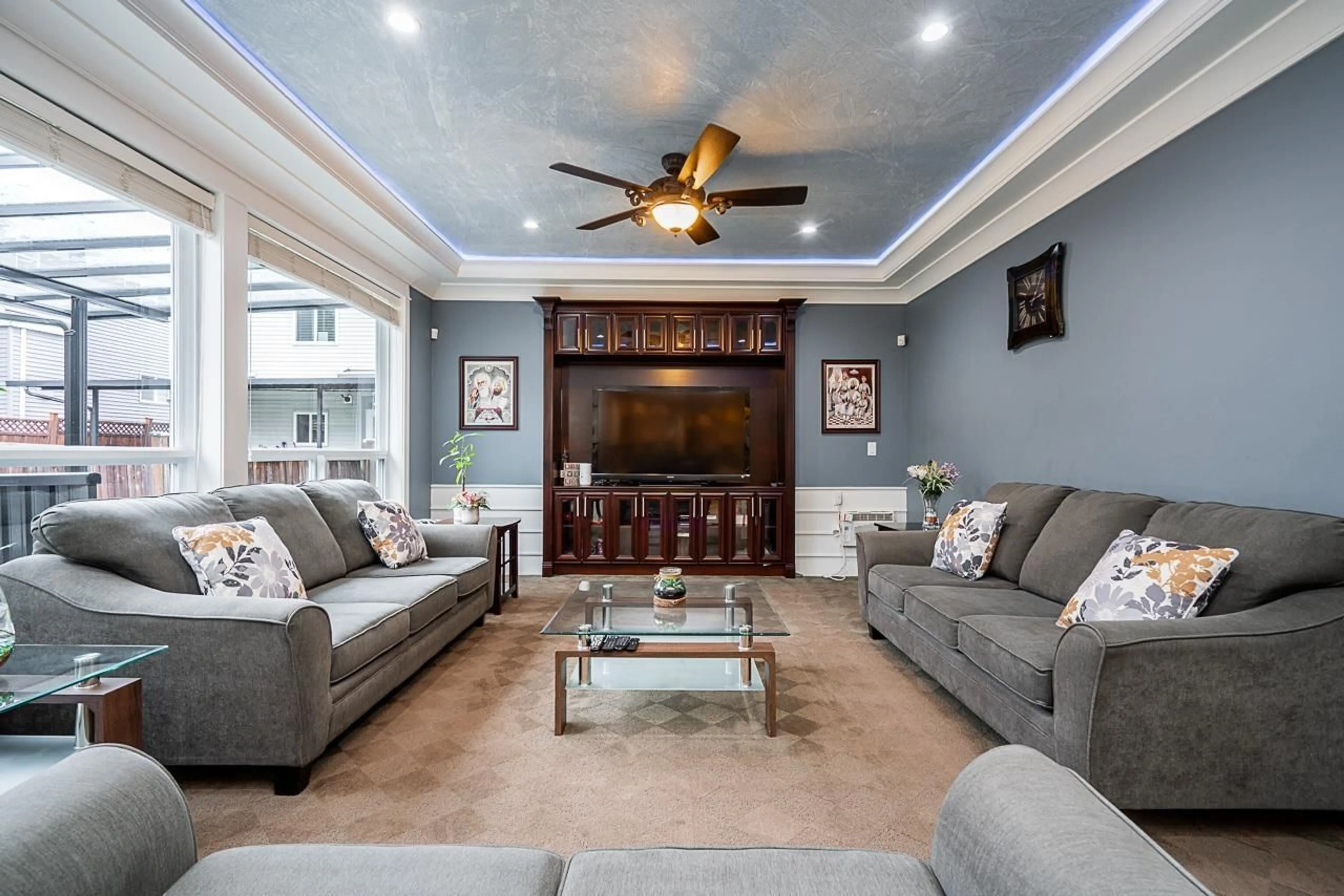 Living room with furniture, unknown for 7273 149 STREET, Surrey British Columbia V3S0T7