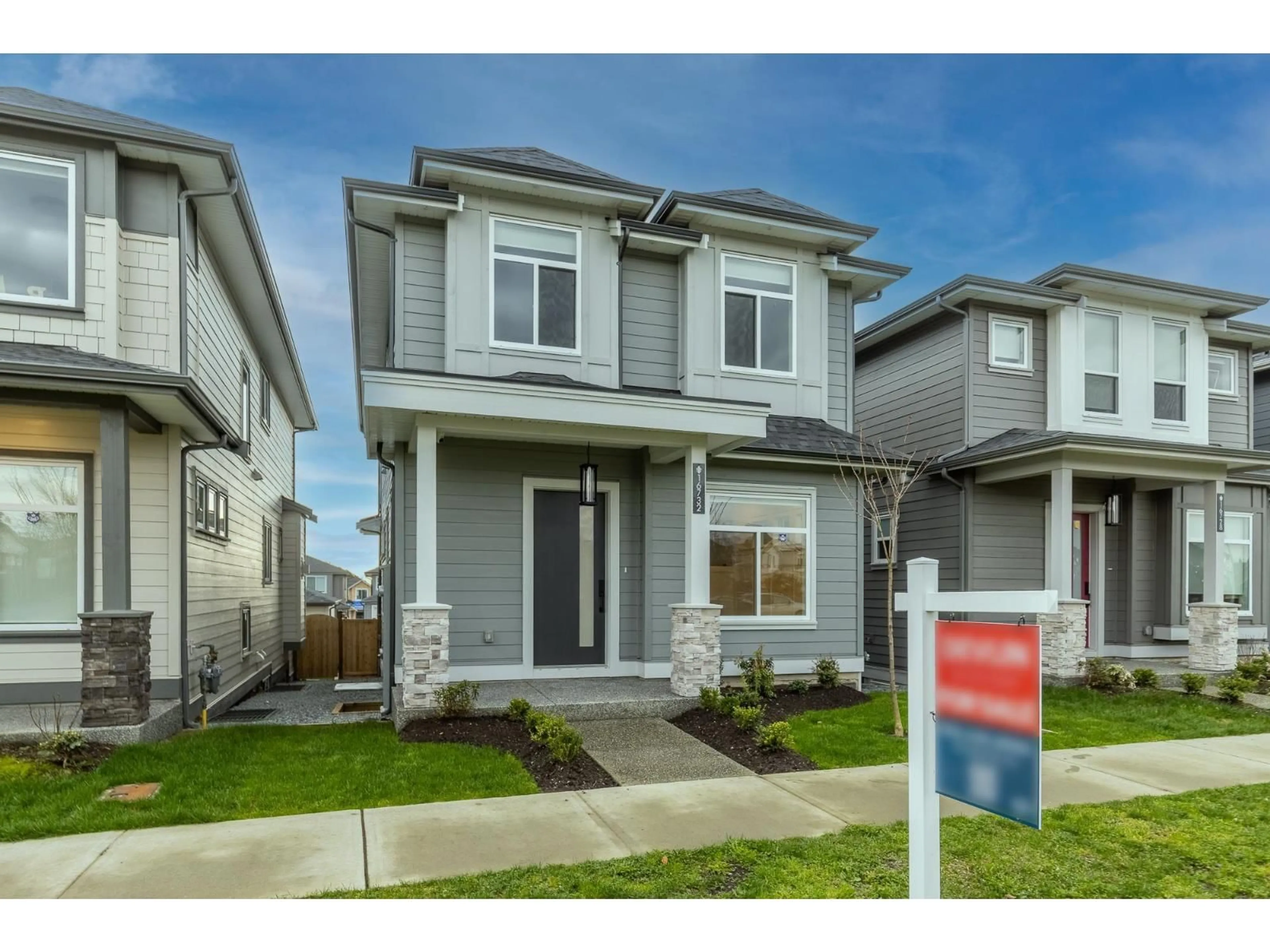 Home with vinyl exterior material, street for 16732 20A AVENUE, Surrey British Columbia V3Z1J4