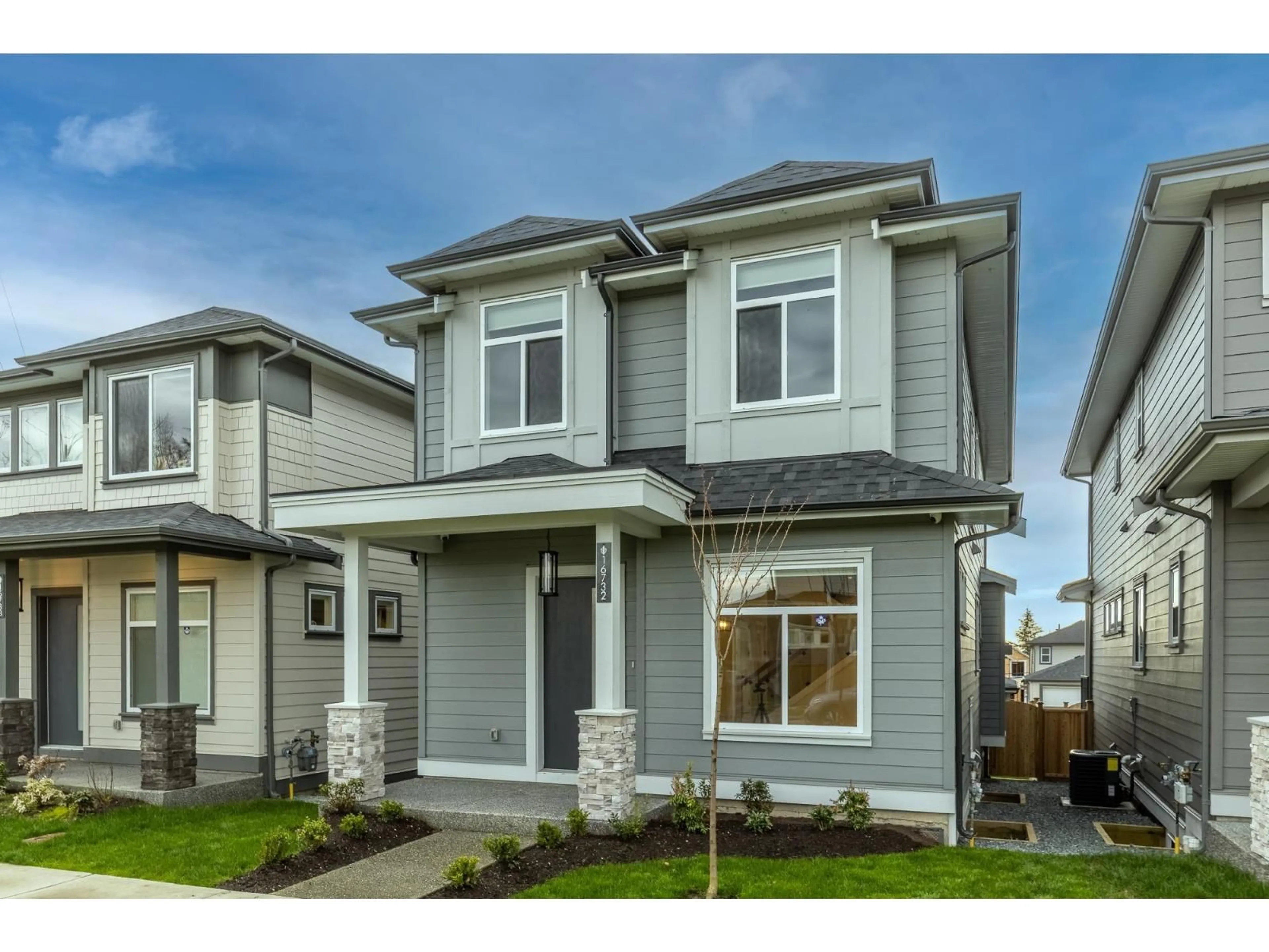 Home with vinyl exterior material, street for 16732 20A AVENUE, Surrey British Columbia V3Z1J4