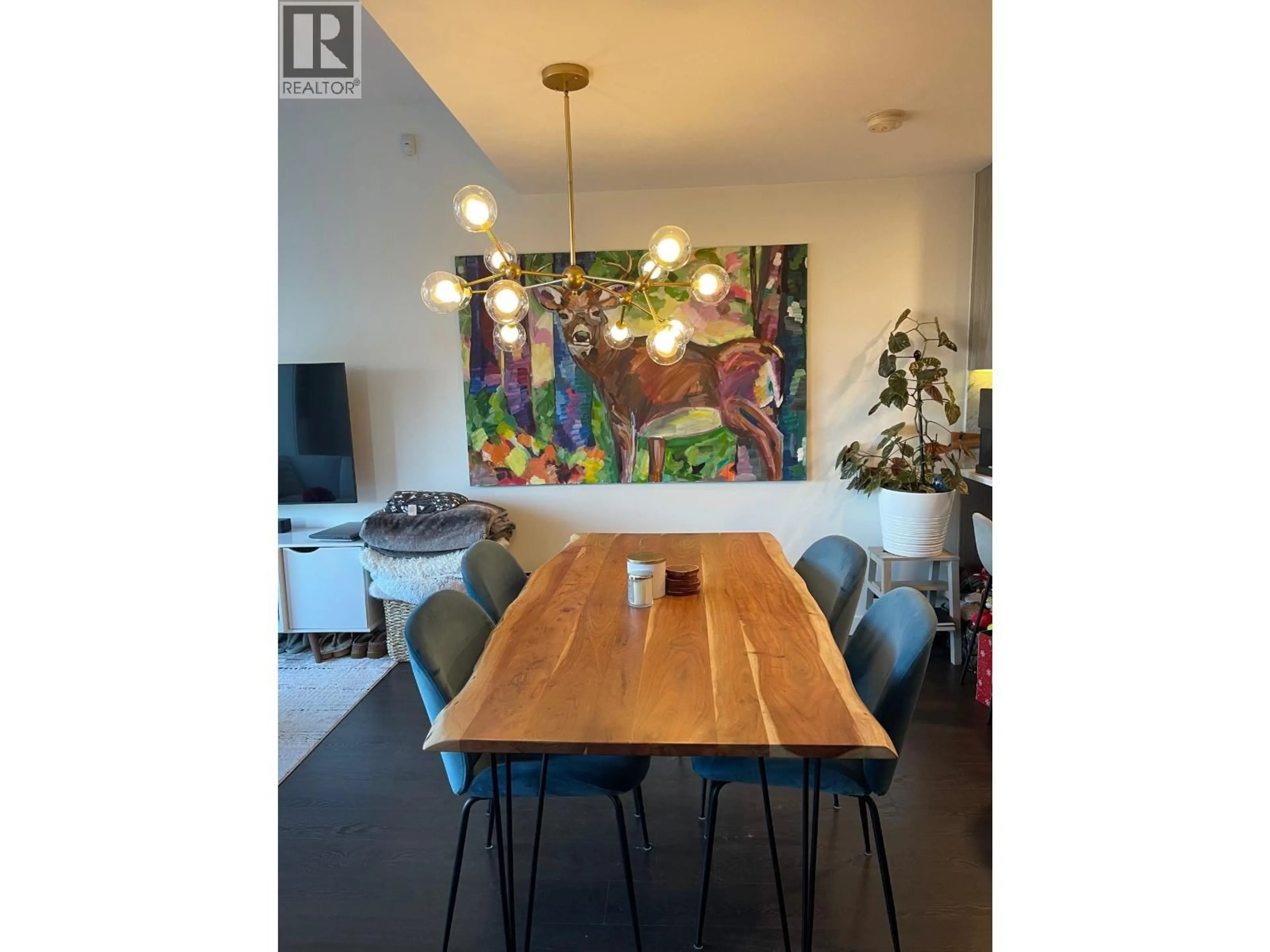 Dining room, wood/laminate floor for 201 - 3300 KETCHESON ROAD, Richmond British Columbia V6X0S5