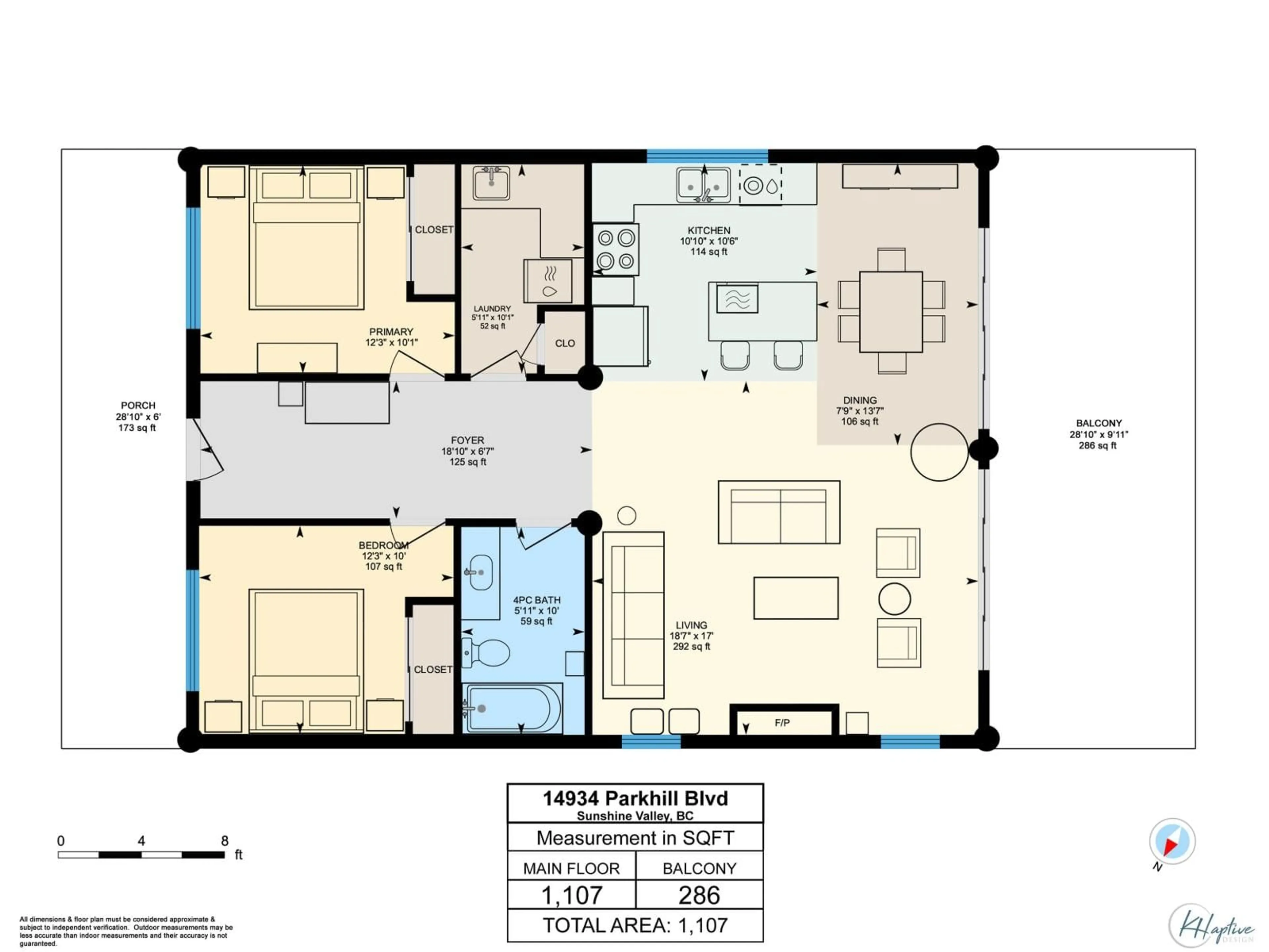 Floor plan for 14934 PARKHILL BOULEVARD, Sunshine Valley British Columbia V0X1L5