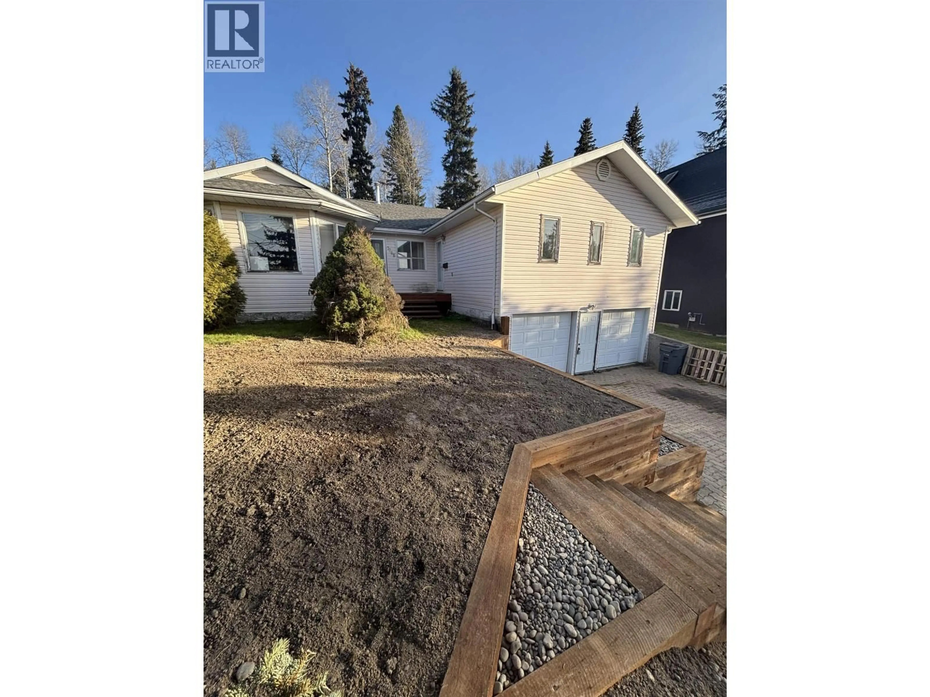 A pic from outside/outdoor area/front of a property/back of a property/a pic from drone, unknown for 7788 THOMPSON DRIVE, Prince George British Columbia V2N5N5