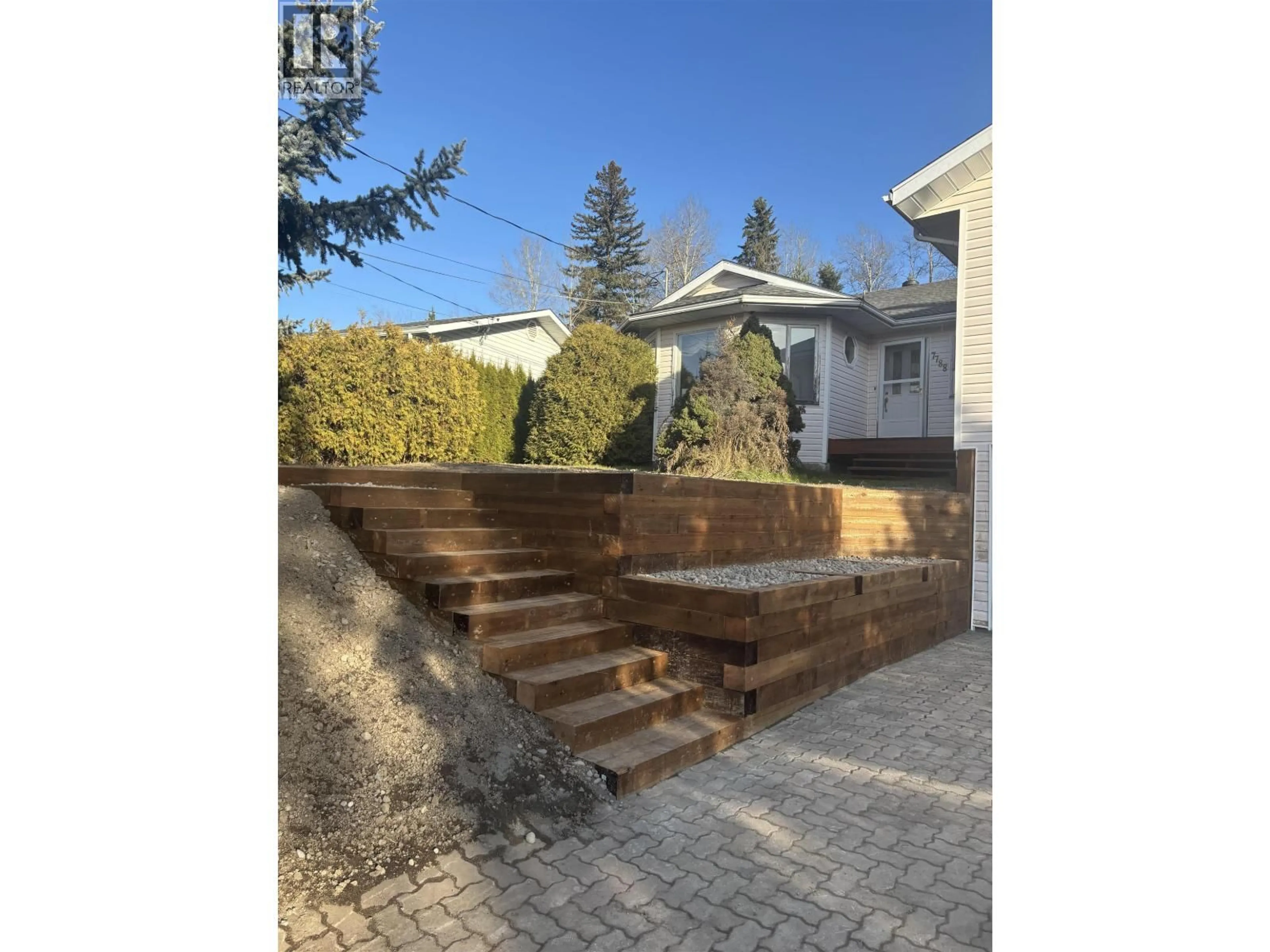 Patio, street for 7788 THOMPSON DRIVE, Prince George British Columbia V2N5N5