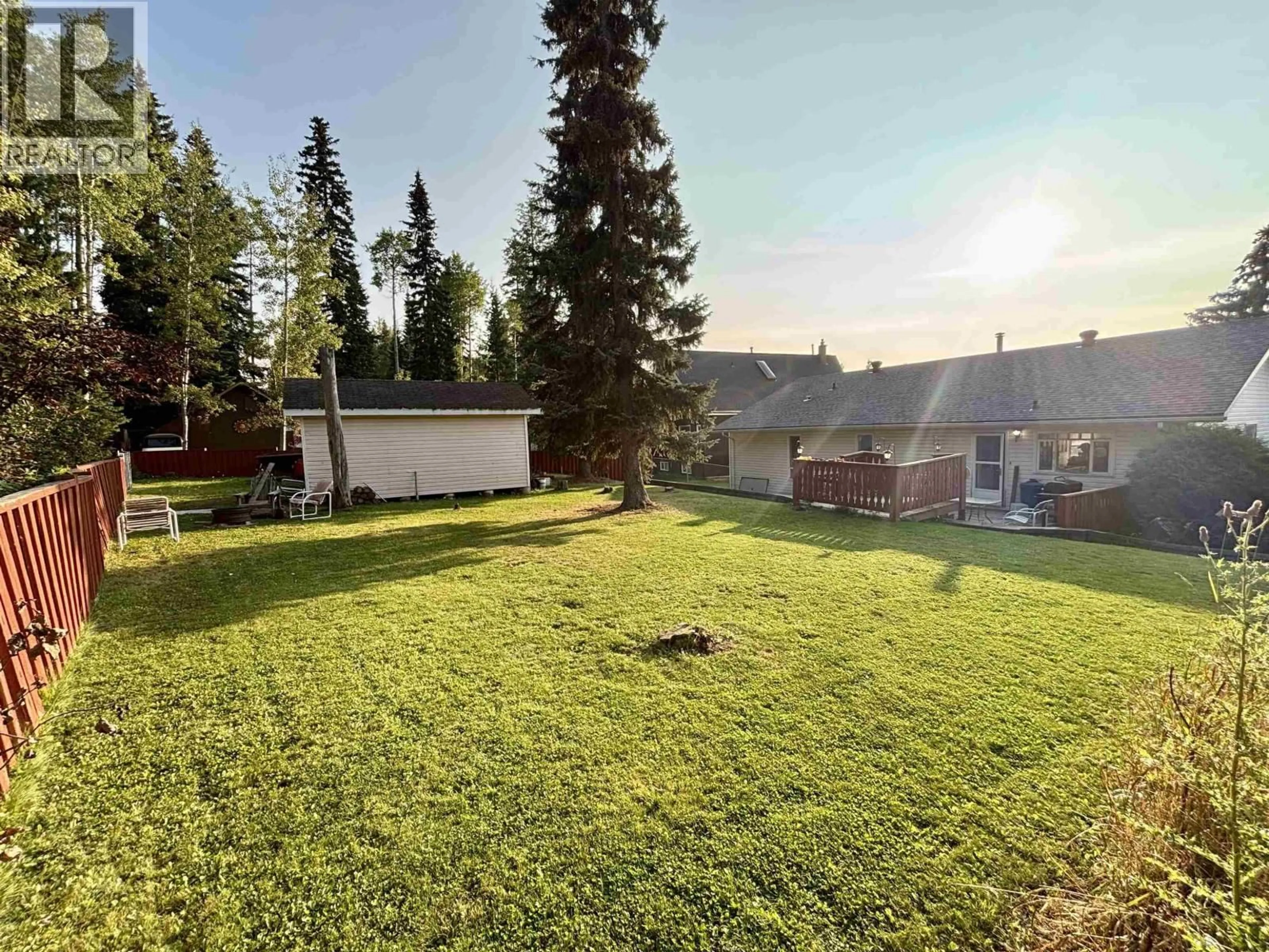 A pic from outside/outdoor area/front of a property/back of a property/a pic from drone, mountain view for 7788 THOMPSON DRIVE, Prince George British Columbia V2N5N5