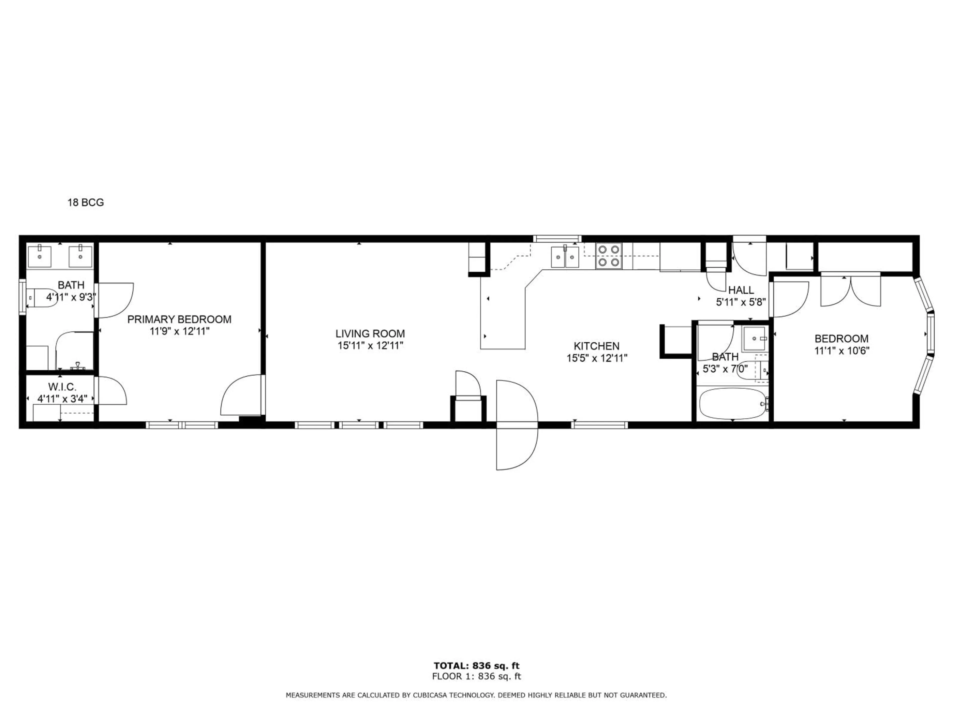 Floor plan for 34 - 65367 KAWKAWA LAKE ROAD, Hope British Columbia V0X1L1