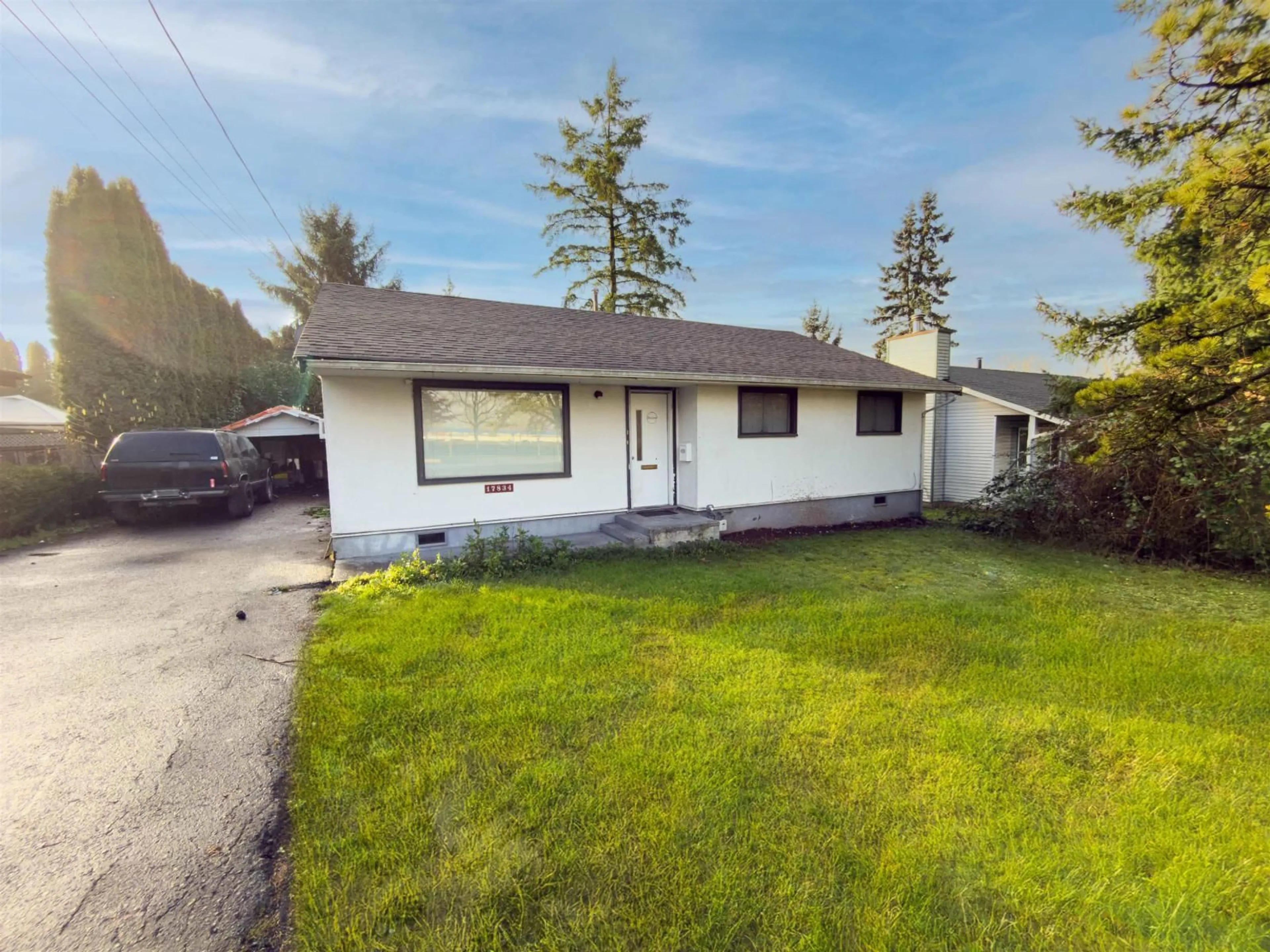 Home with vinyl exterior material, street for 17834 60 AVENUE, Surrey British Columbia V3S1V4