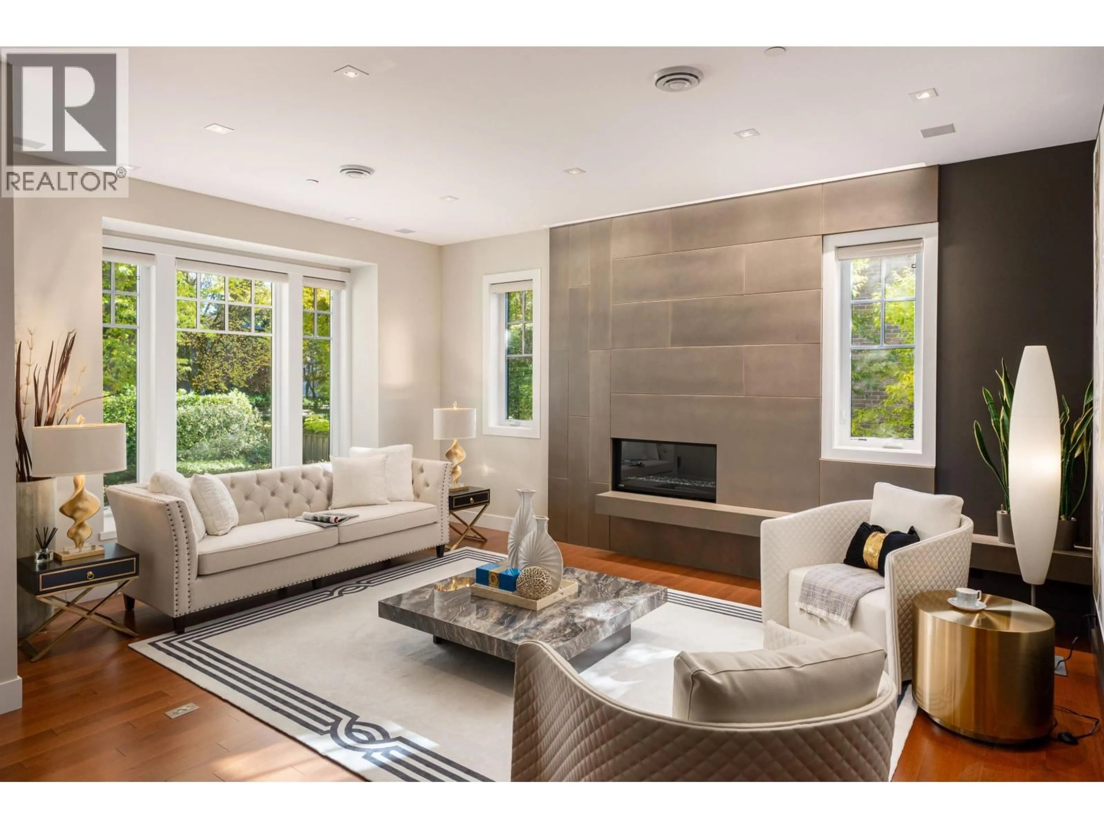 Living room with furniture, unknown for 5961 CHURCHILL STREET, Vancouver British Columbia V6M3H4