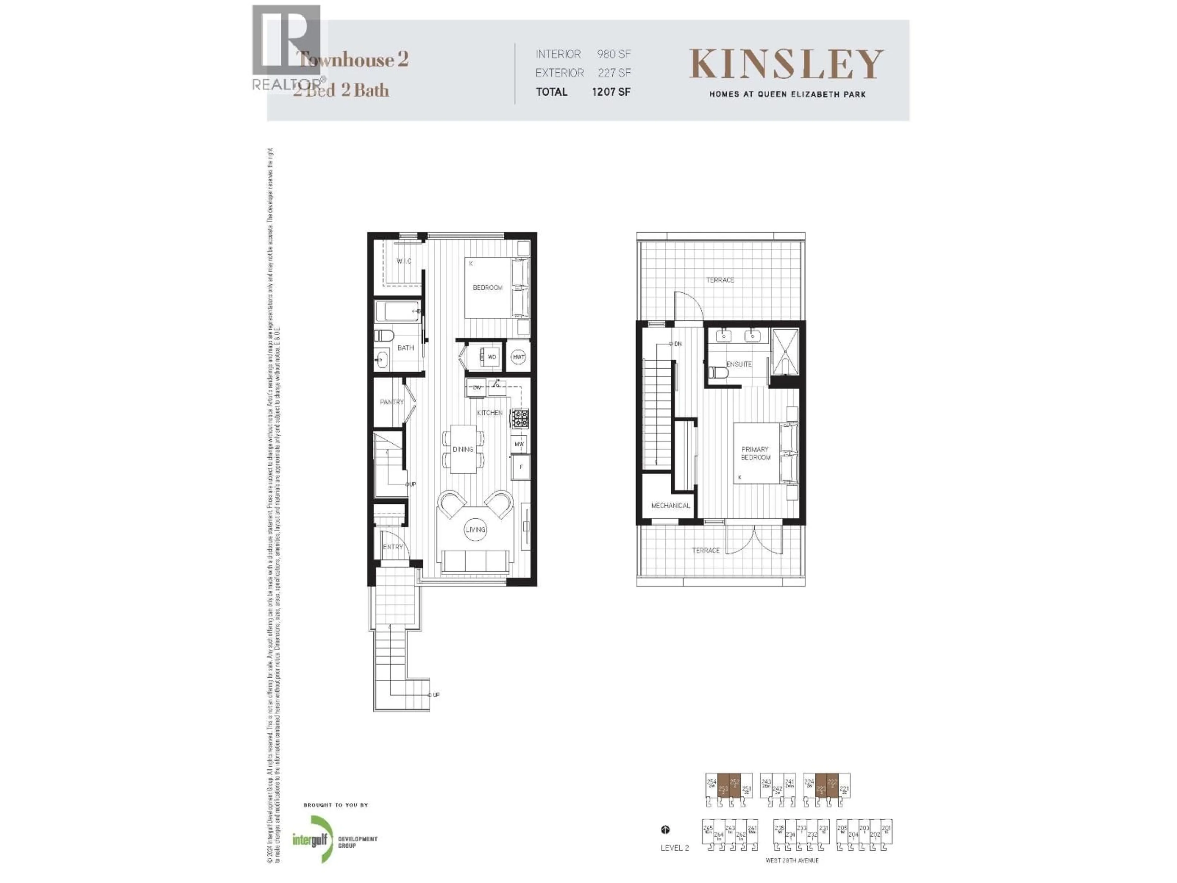 Floor plan for 253 - 477 28TH AVENUE, Vancouver British Columbia V5Y0P2