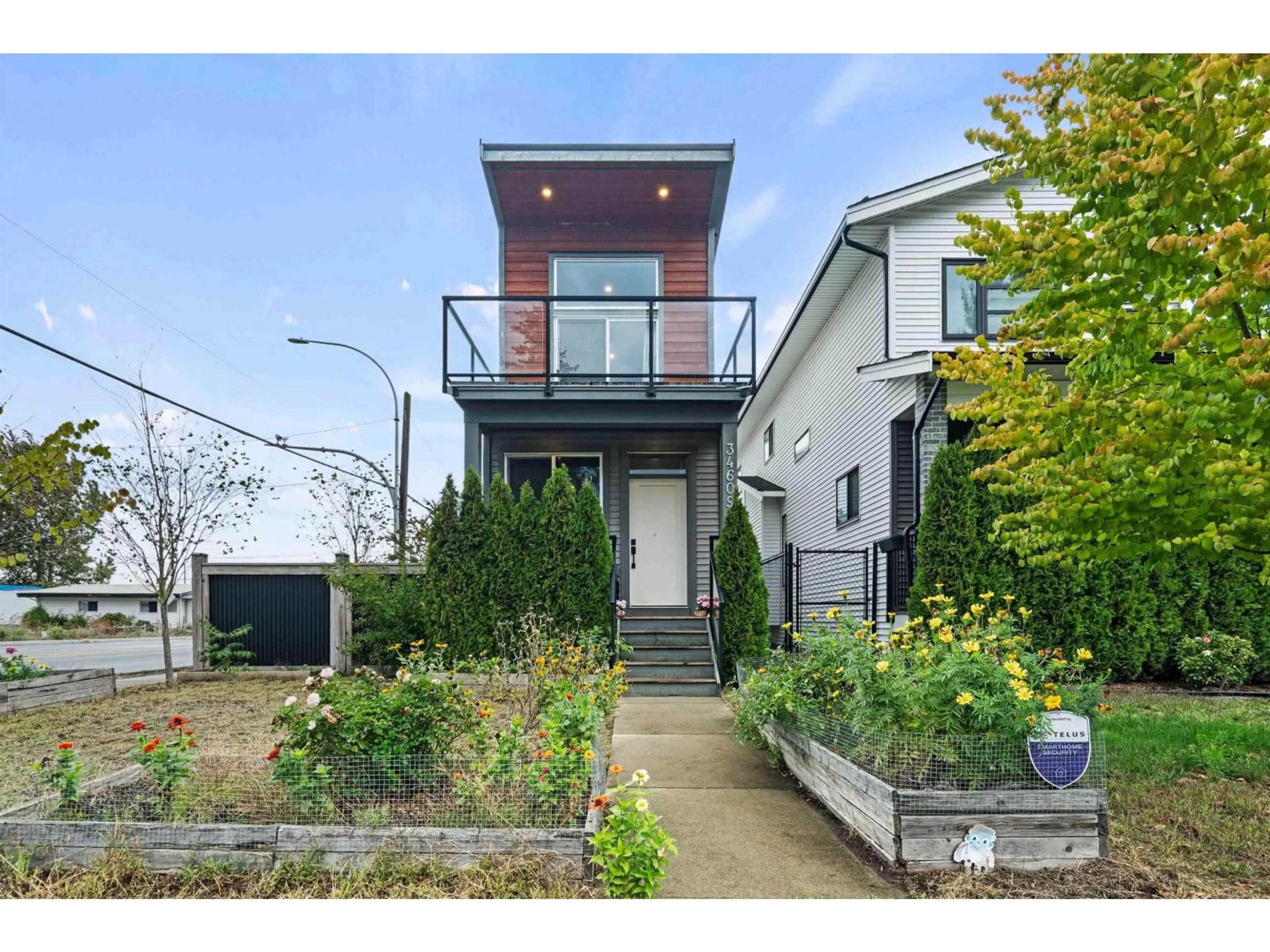 Home with brick exterior material, street for 34609 2 AVENUE, Abbotsford British Columbia V2S8C1