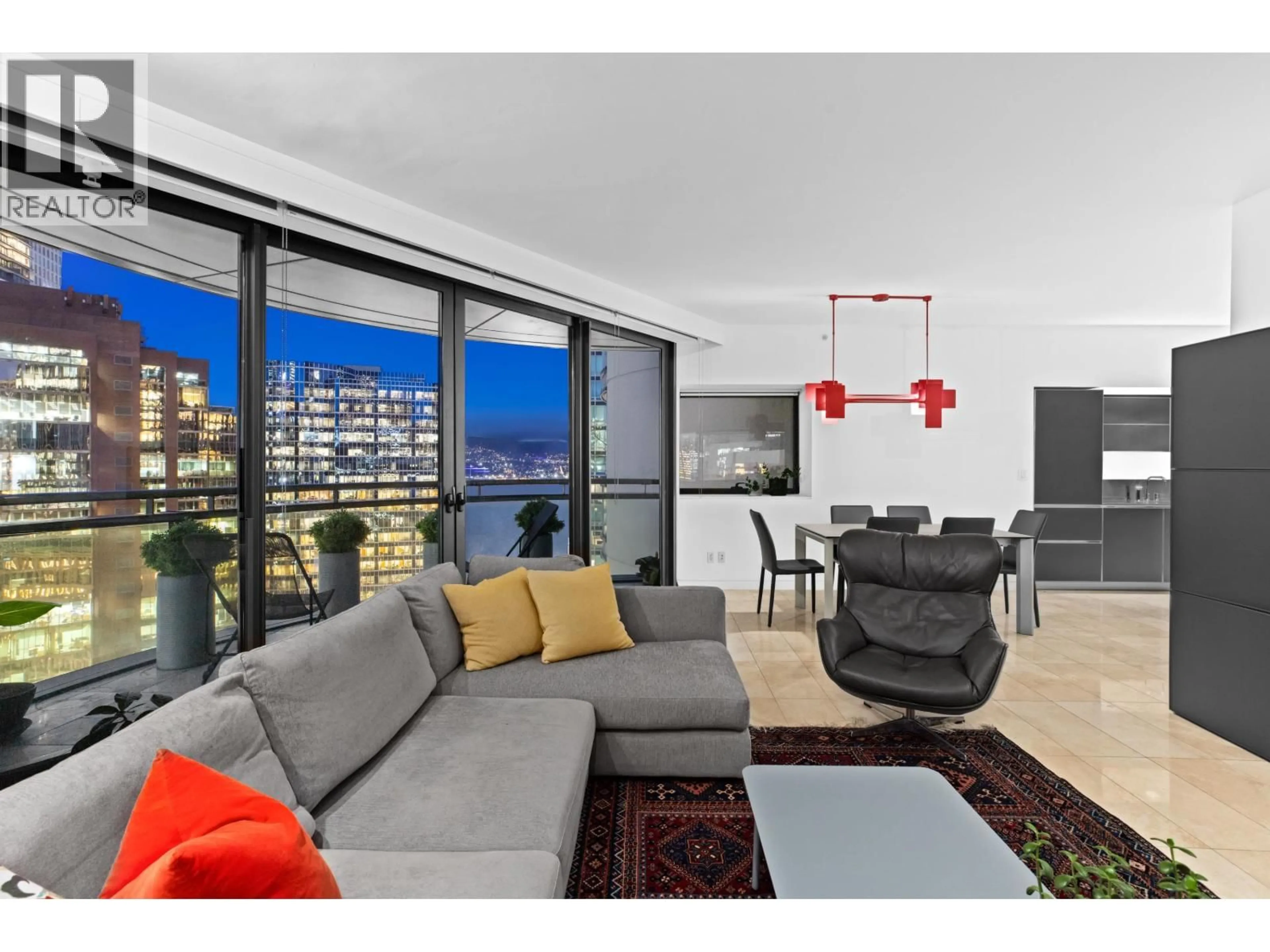 Living room with furniture, unknown for 1807 - 838 HASTINGS STREET, Vancouver British Columbia V6G3E3