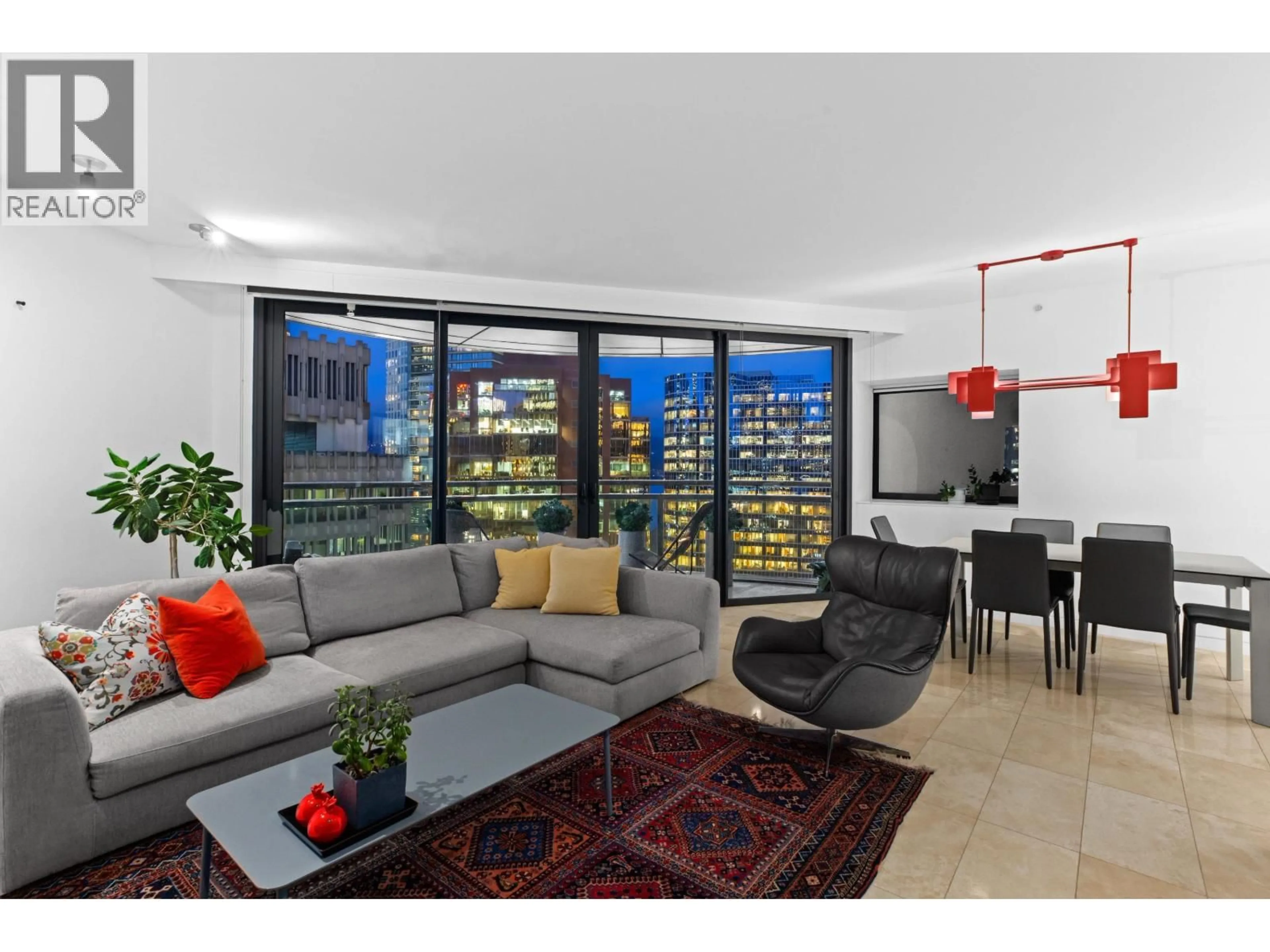 Living room with furniture, unknown for 1807 - 838 HASTINGS STREET, Vancouver British Columbia V6G3E3