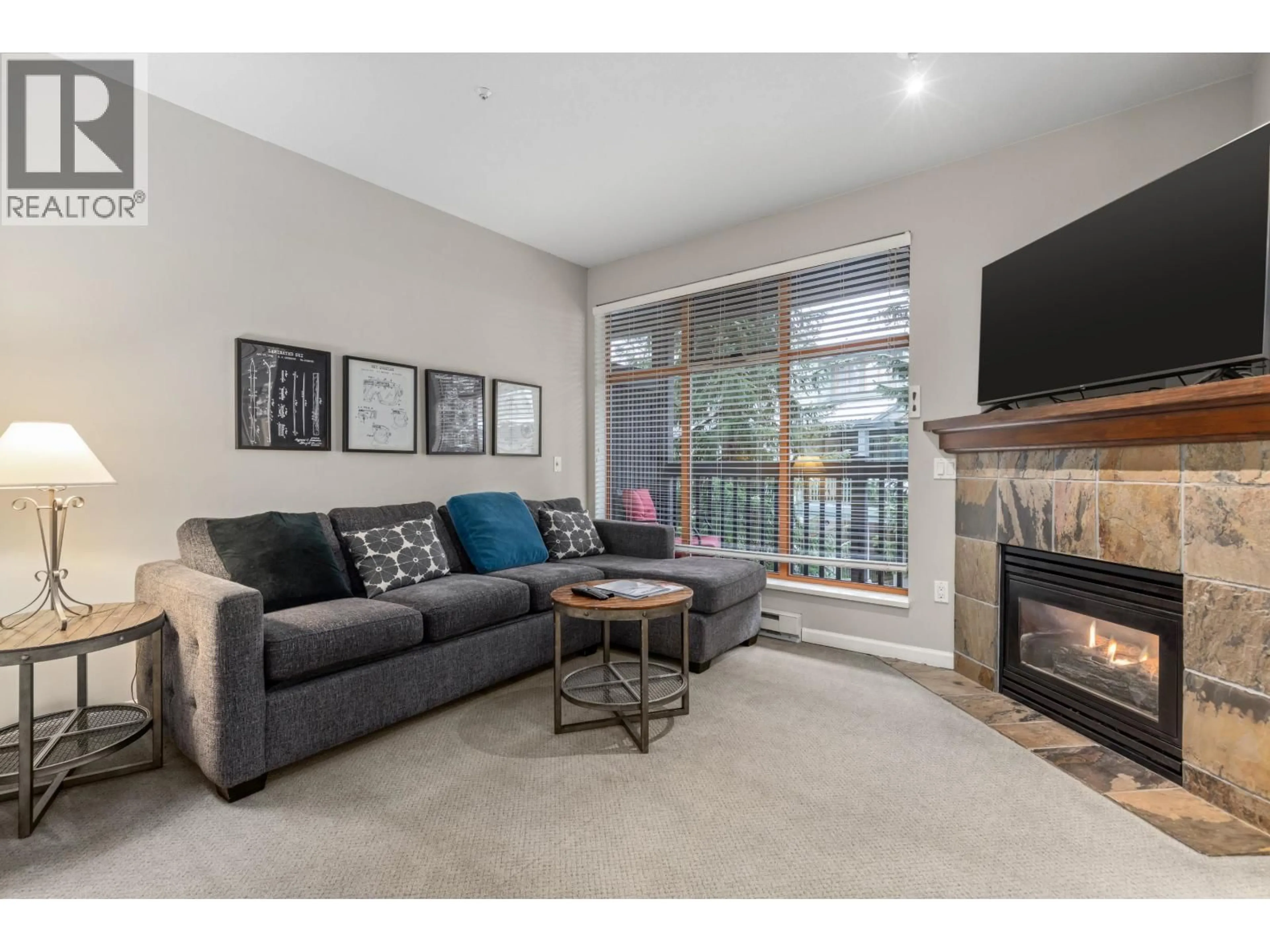 Living room with furniture, unknown for 126 - 4355 NORTHLANDS BOULEVARD, Whistler British Columbia V8E1C3