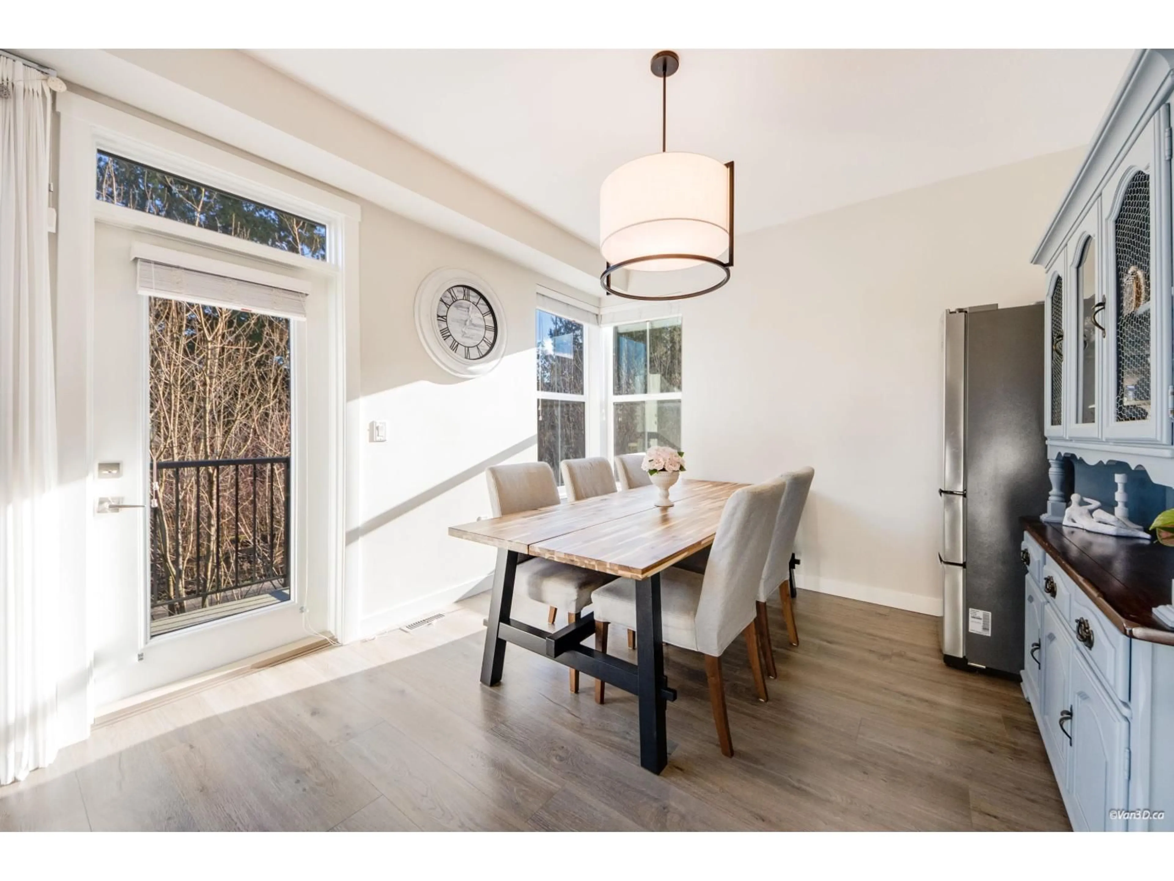 Dining room, wood/laminate floor for 9 - 8370 202B STREET, Langley British Columbia V2Y4K8