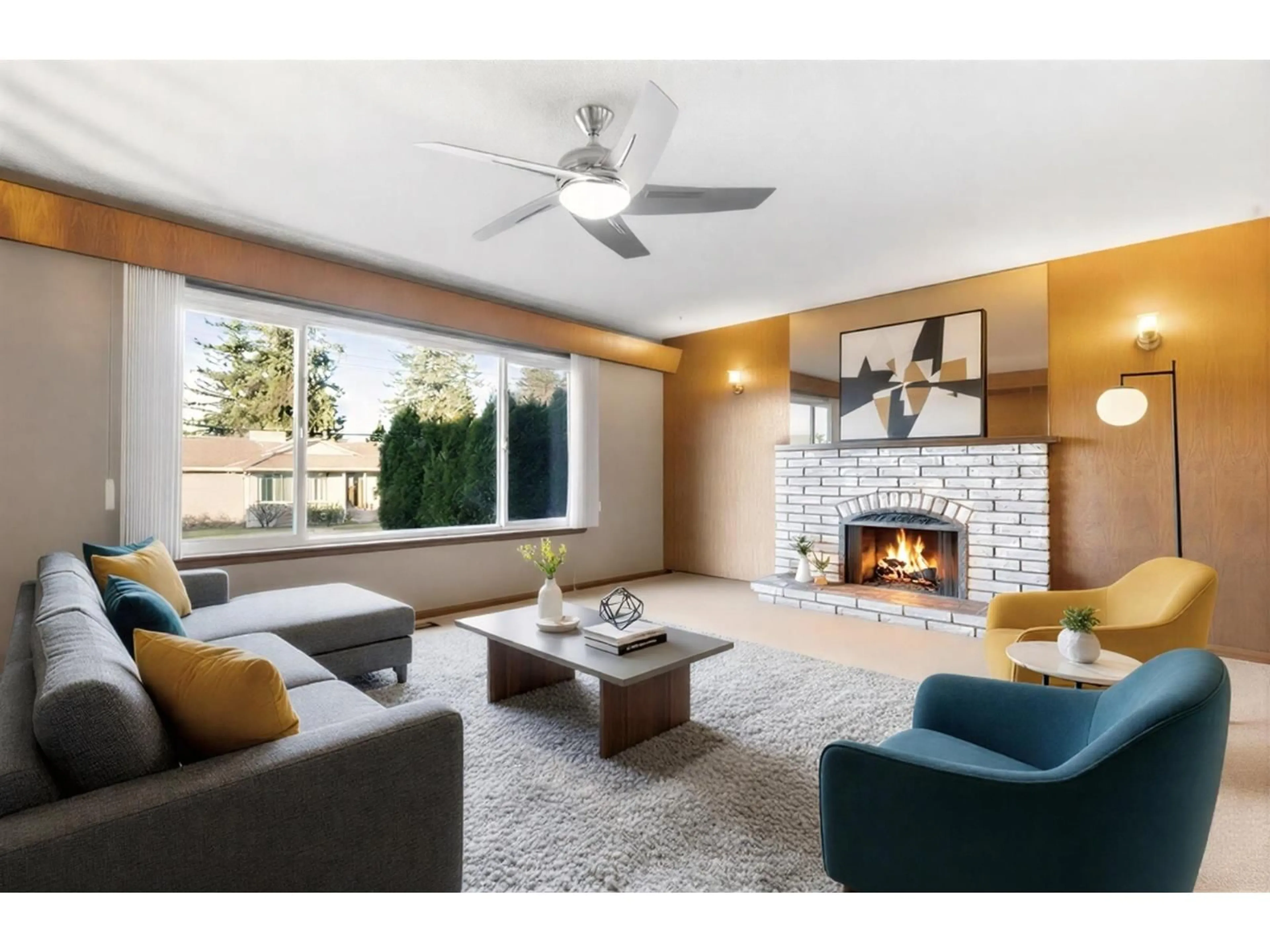 Living room with furniture, ceramic/tile floor for 32226 EMERALD AVENUE, Abbotsford British Columbia V2T1B1