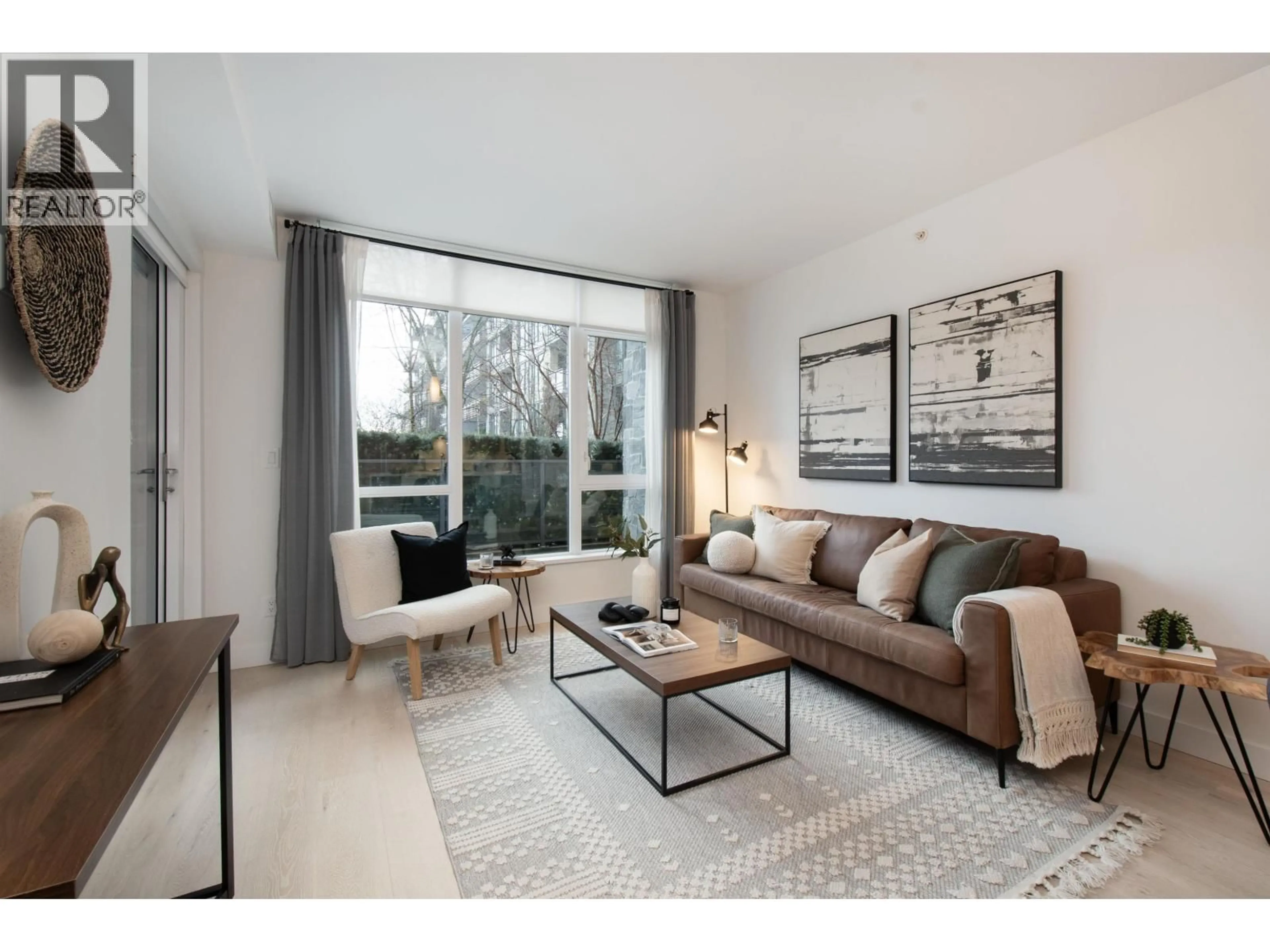 Living room with furniture, unknown for 105 - 1295 CONIFER STREET, North Vancouver British Columbia V7J0B4