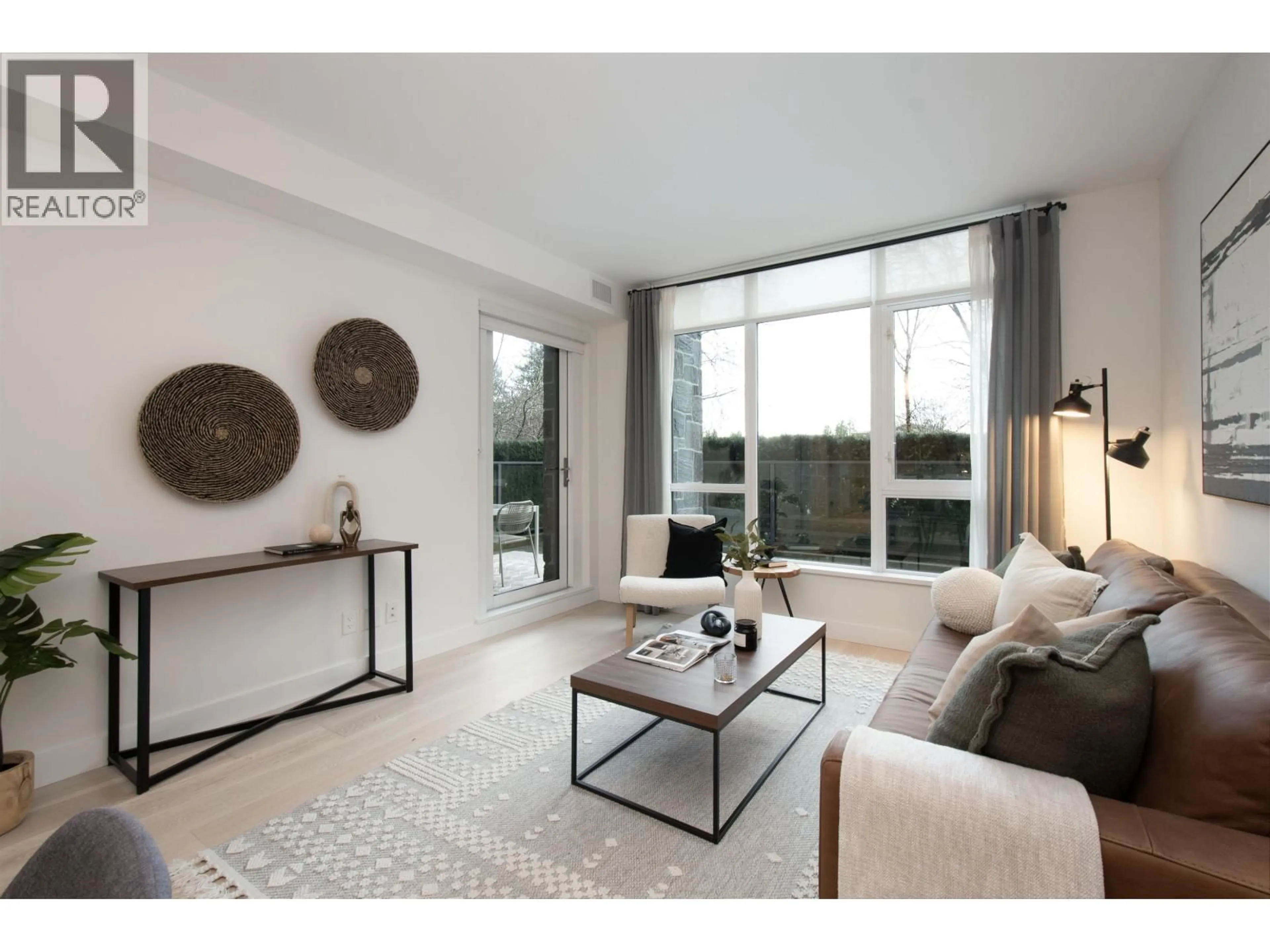 Living room with furniture, unknown for 105 - 1295 CONIFER STREET, North Vancouver British Columbia V7J0B4