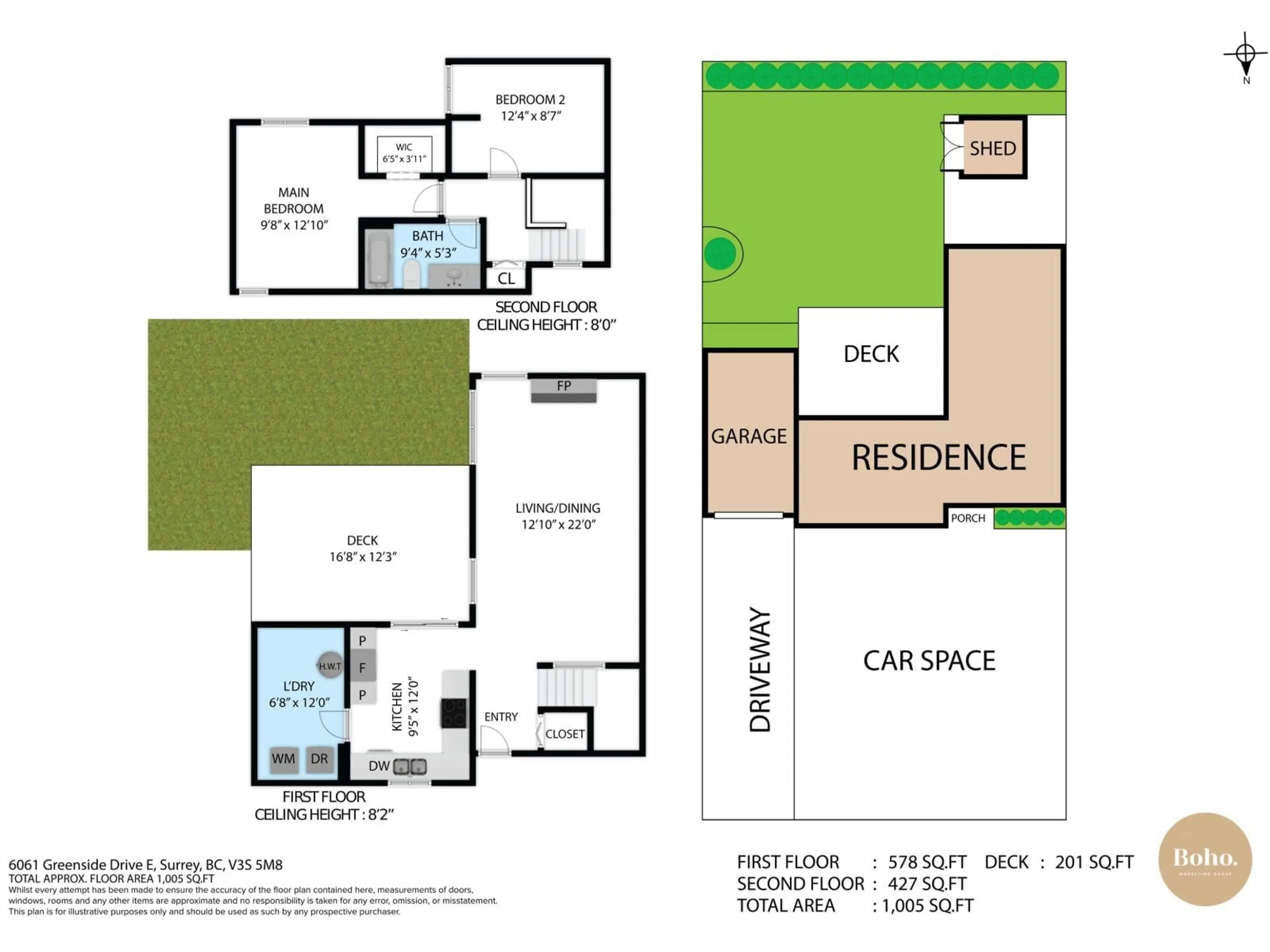 Floor plan for 6061 GREENSIDE DRIVE EAST, Surrey British Columbia V3S5M8