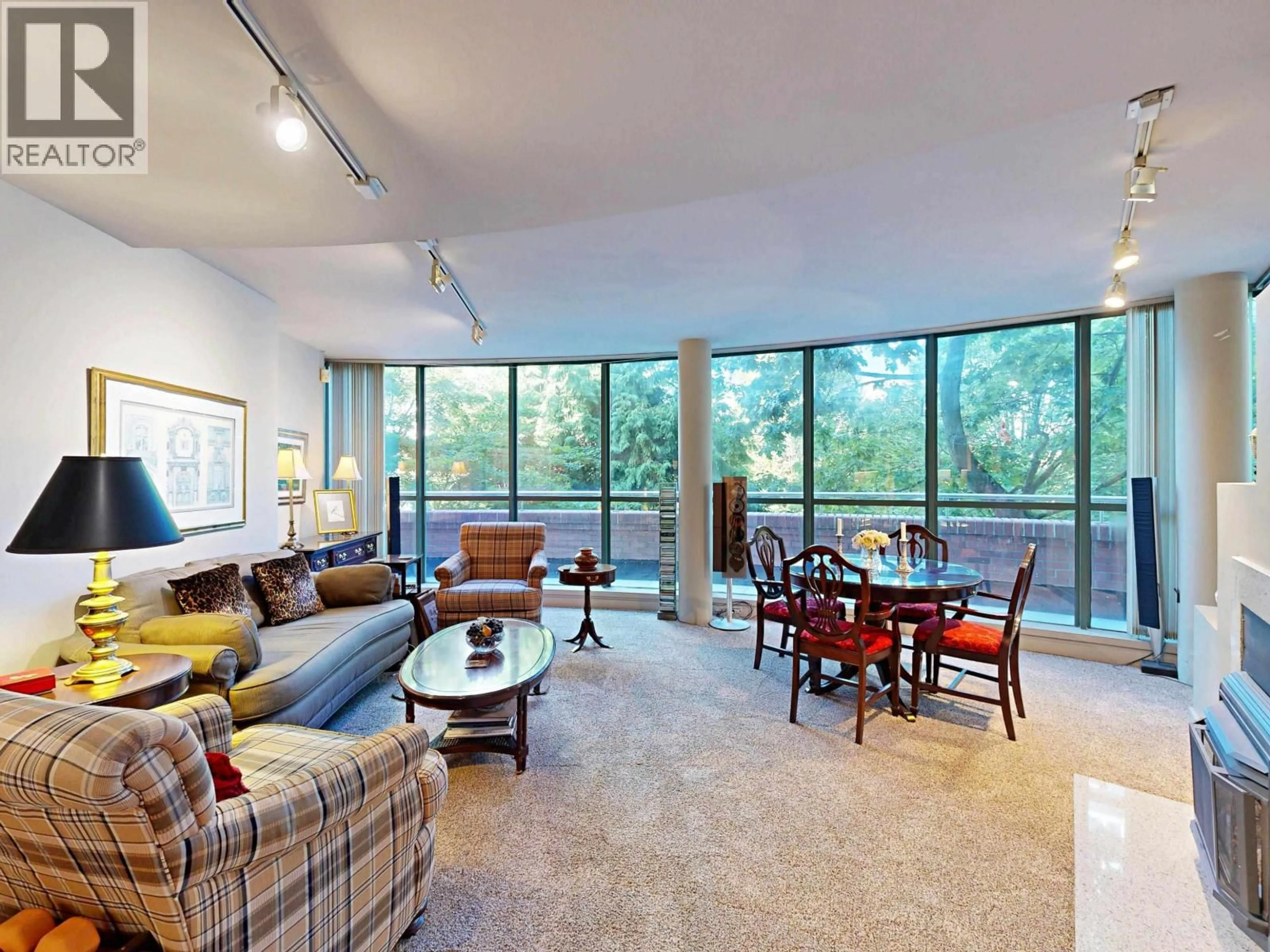 Living room with furniture, carpet floor for 301 - 1888 ALBERNI STREET, Vancouver British Columbia V6G1B3