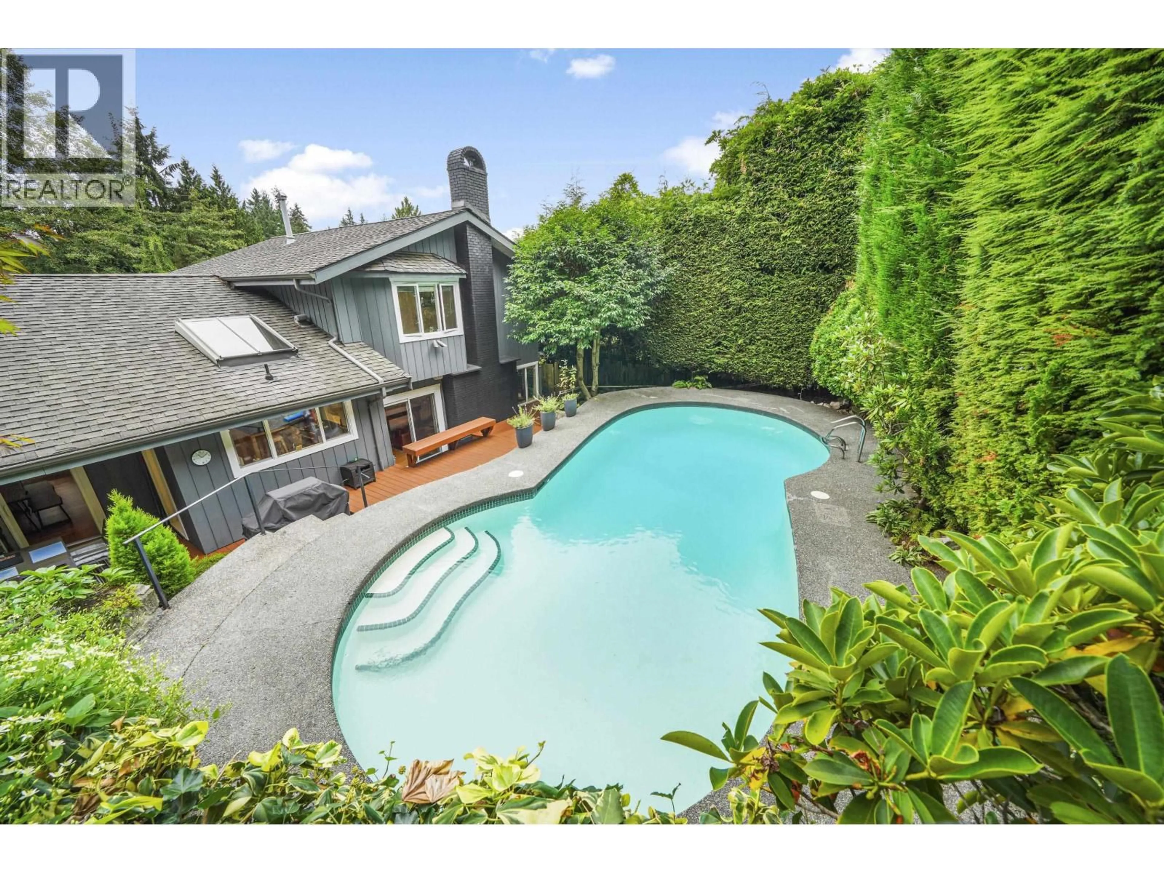 A pic from outside/outdoor area/front of a property/back of a property/a pic from drone, water/lake/river/ocean view for 5154 RANGER AVENUE, North Vancouver British Columbia V7R3M4