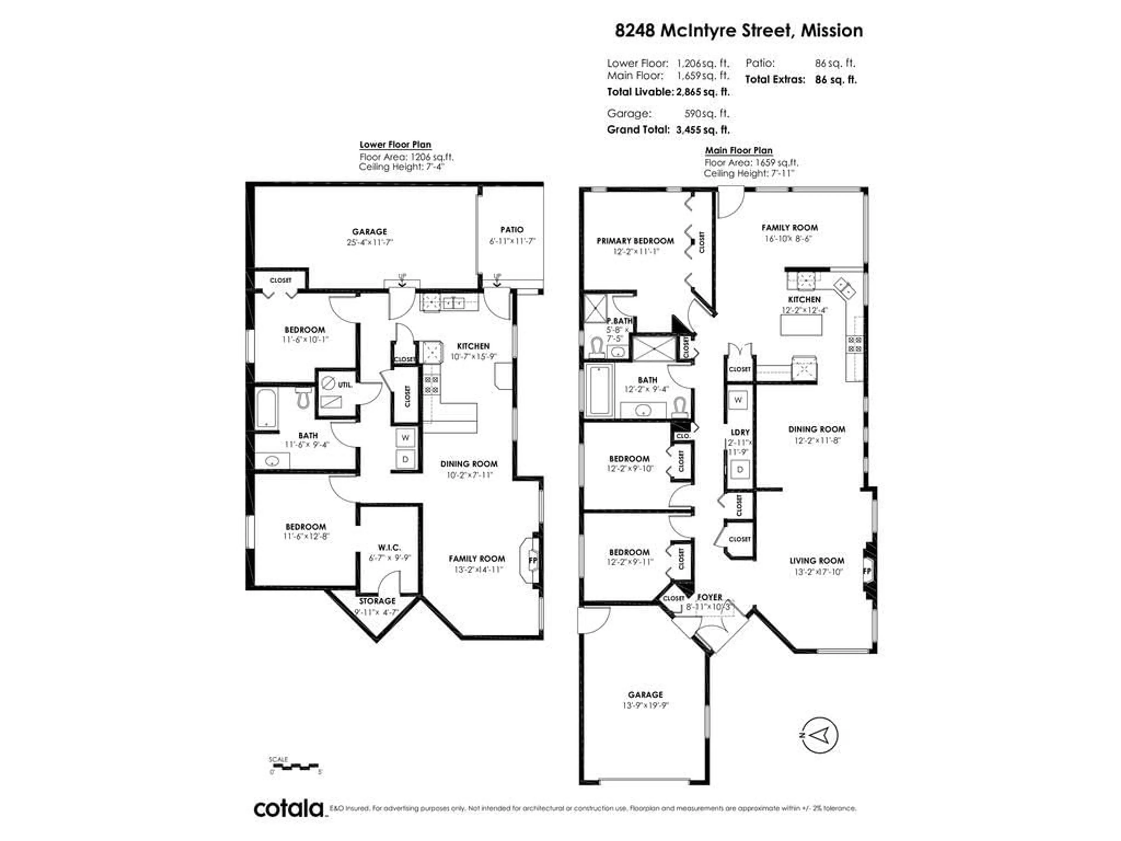 Floor plan for 8248 MCINTYRE STREET, Mission British Columbia V2V6T3