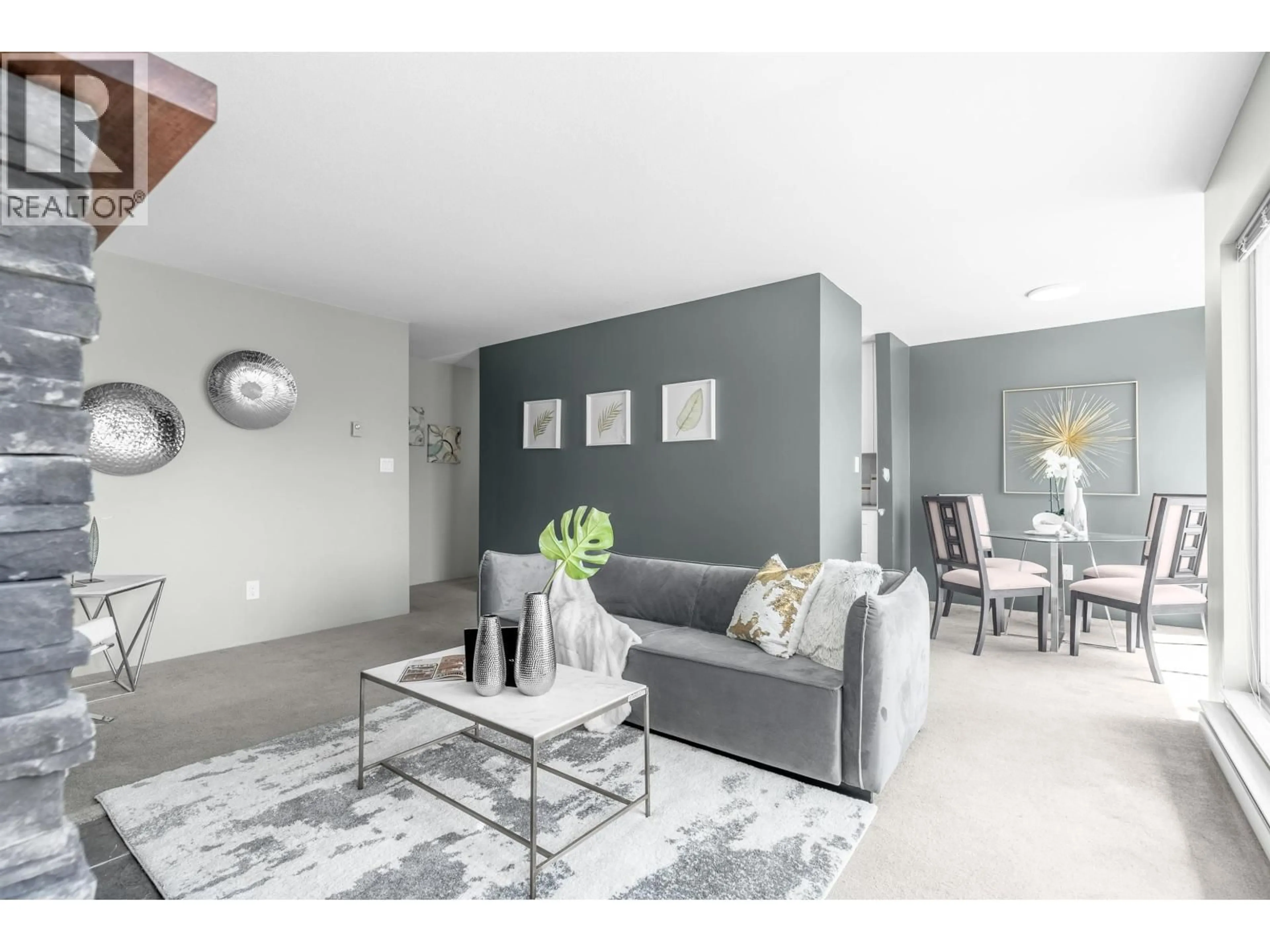 Living room with furniture, unknown for 306 - 7431 BLUNDELL ROAD, Richmond British Columbia V6Y3G8