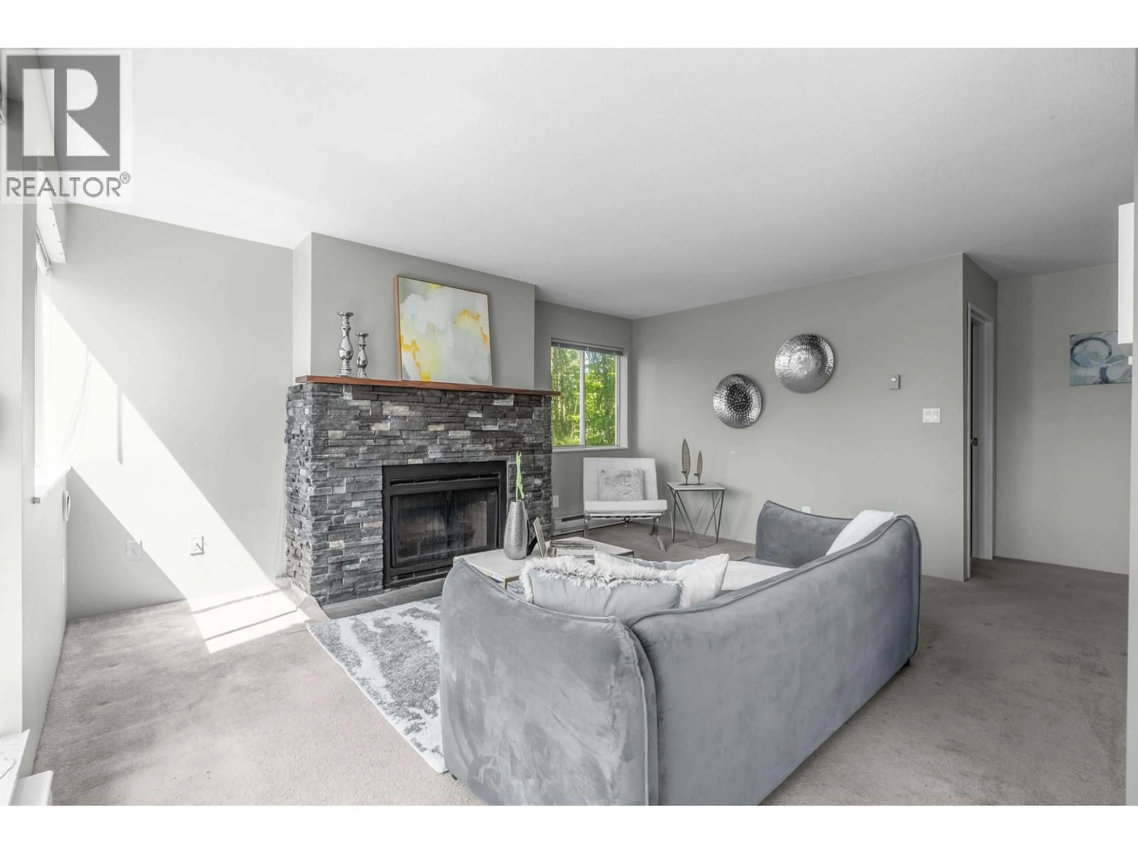 Living room with furniture, unknown for 306 - 7431 BLUNDELL ROAD, Richmond British Columbia V6Y3G8