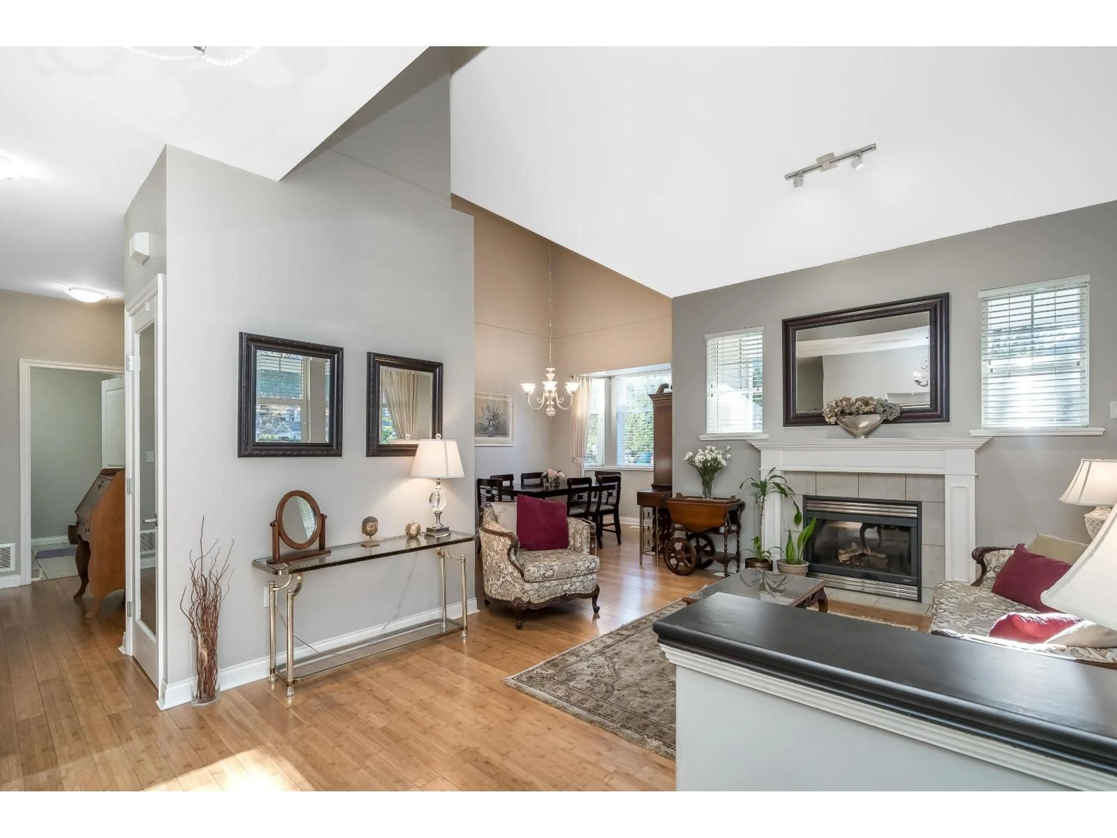 Open concept kitchen, wood/laminate floor for 15 - 3500 144 STREET, Surrey British Columbia V4P3J6