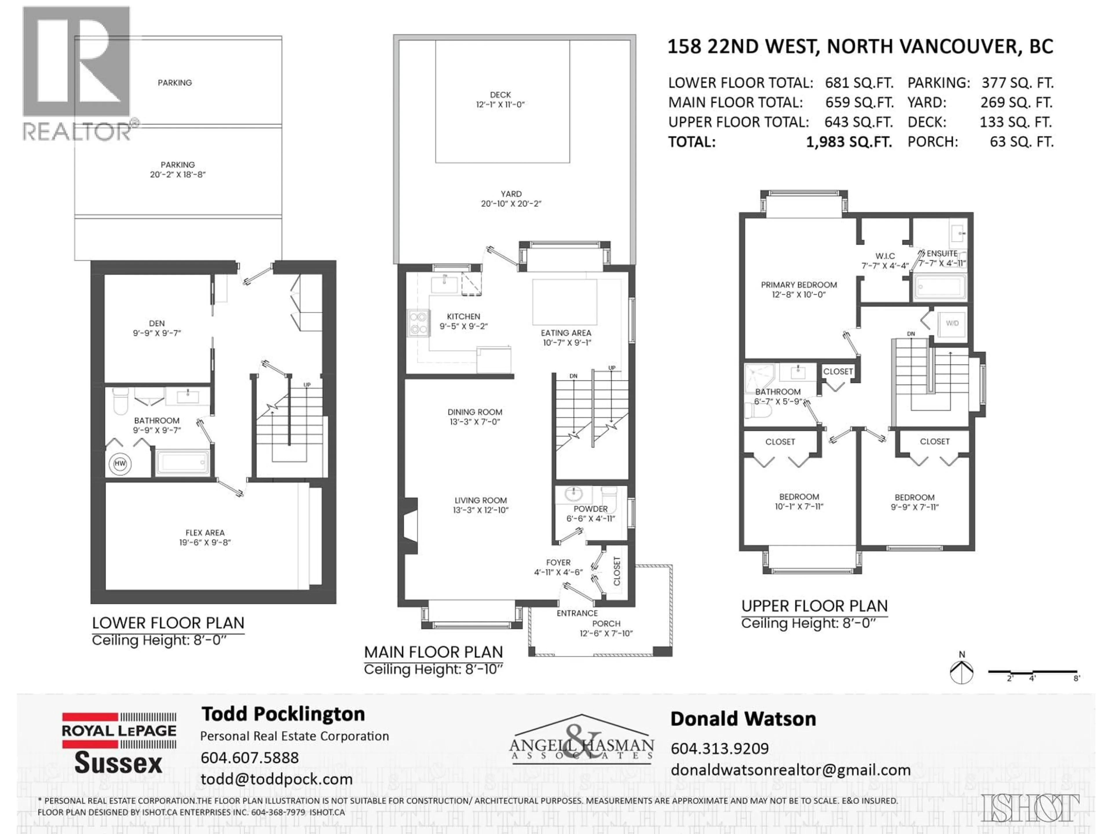 Floor plan for 158 22ND STREET, North Vancouver British Columbia V7M1Z9