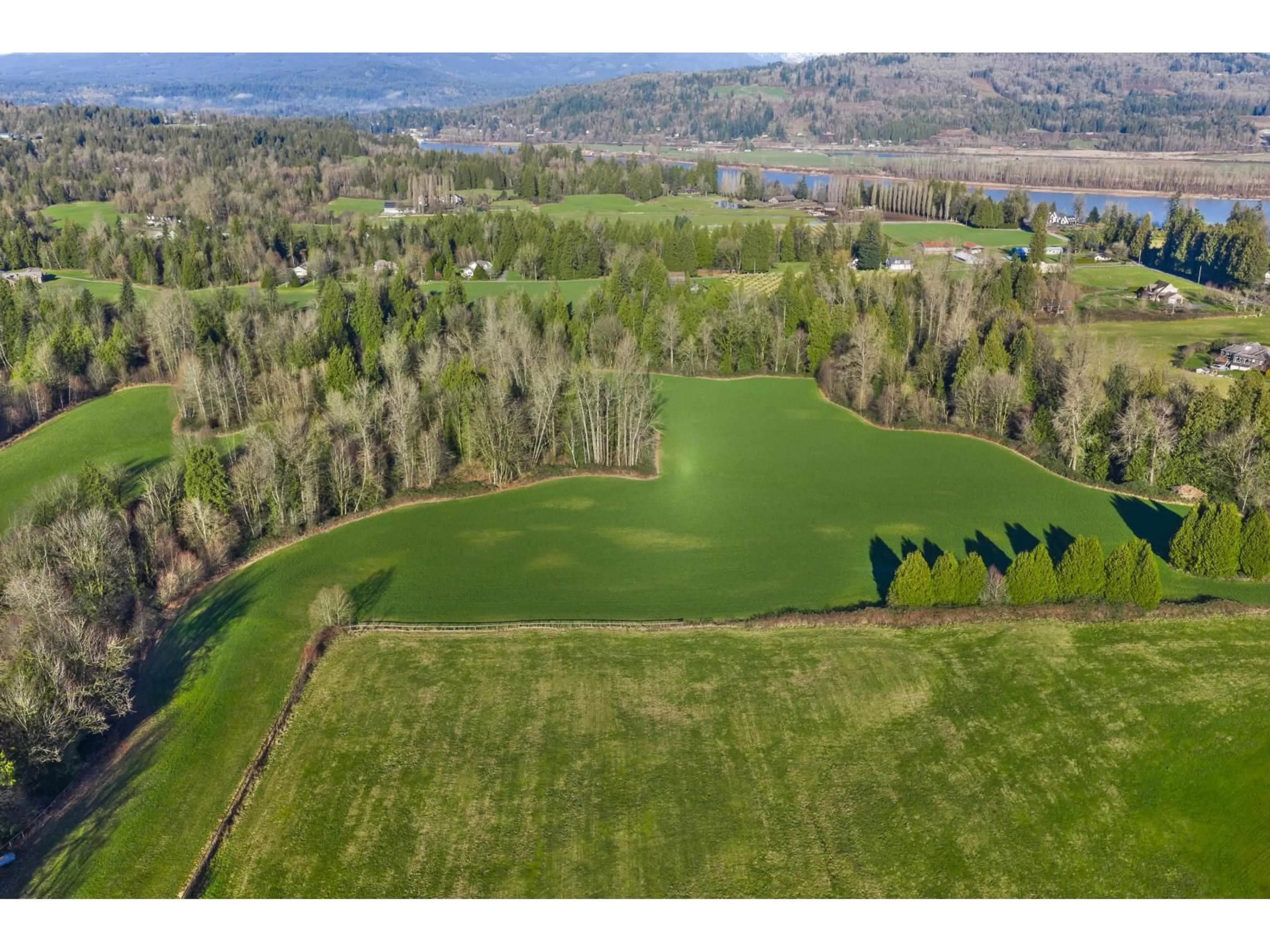 A pic from outside/outdoor area/front of a property/back of a property/a pic from drone, water/lake/river/ocean view for 30067 TAYLOR ROAD, Abbotsford British Columbia V4X2B3