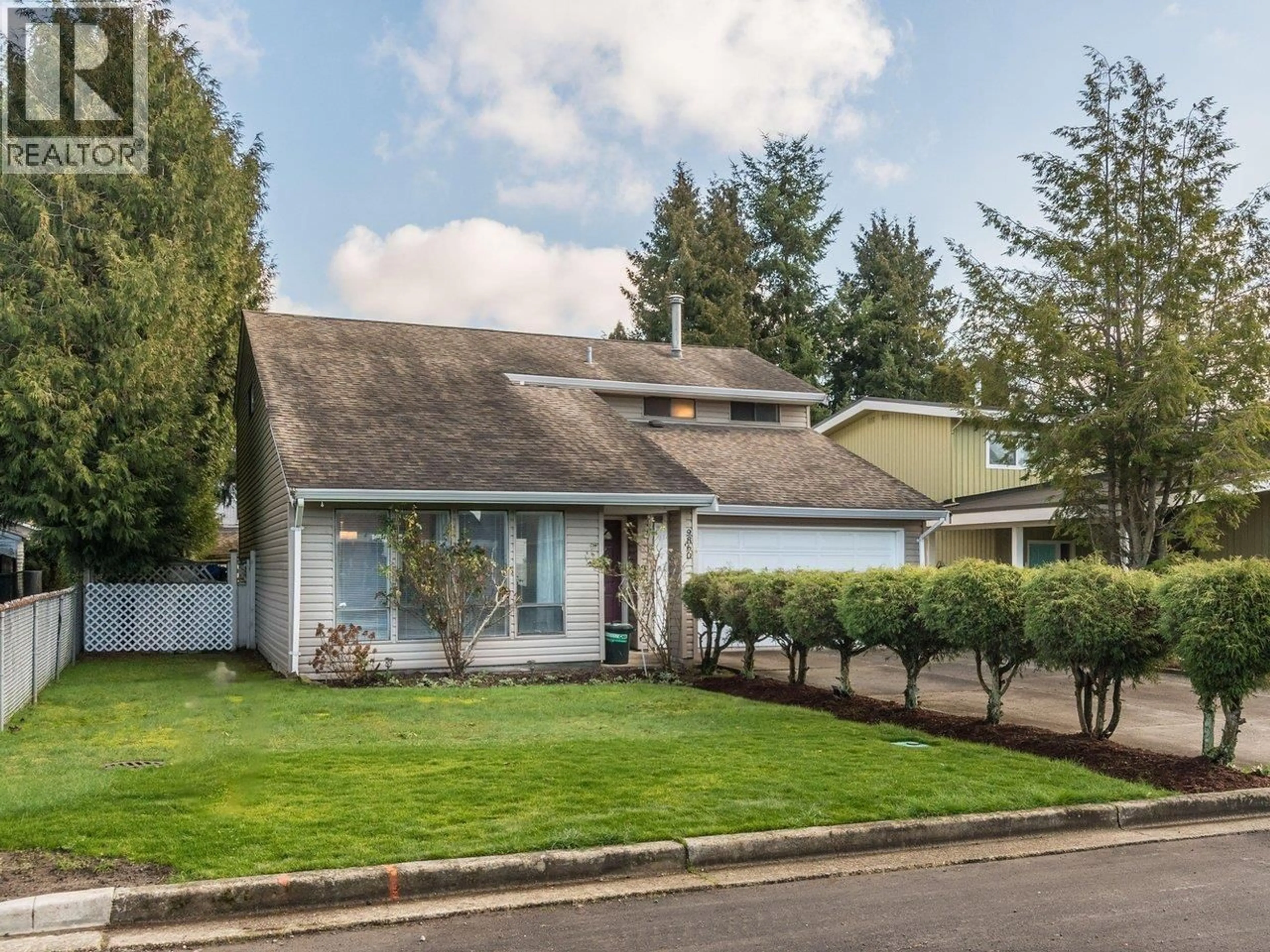 Home with vinyl exterior material, street for 9860 SEACASTLE DRIVE, Richmond British Columbia V7A4R8