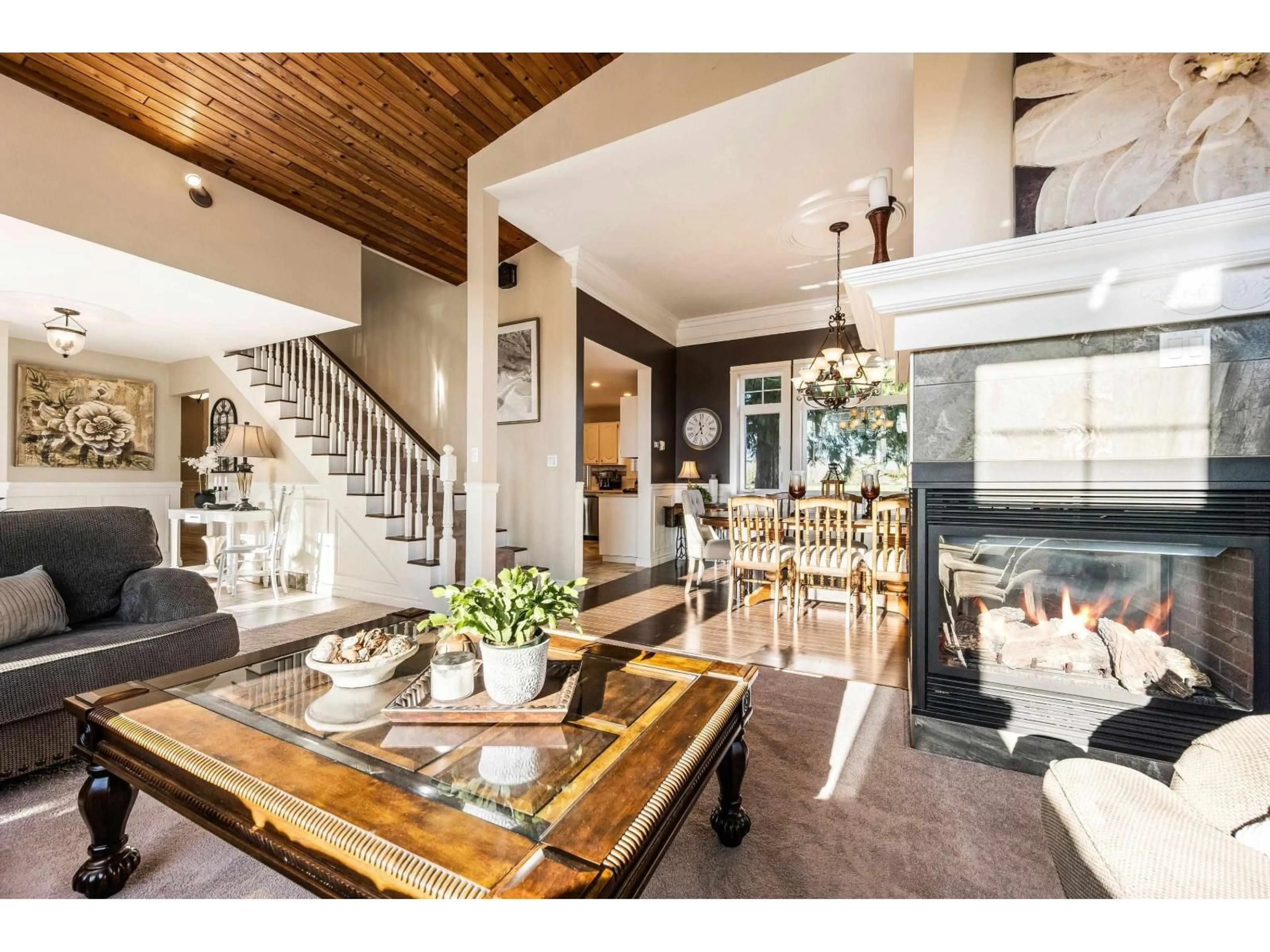 Open concept kitchen, wood/laminate floor for 47195 BELL ROAD, Chilliwack British Columbia V2P6H5