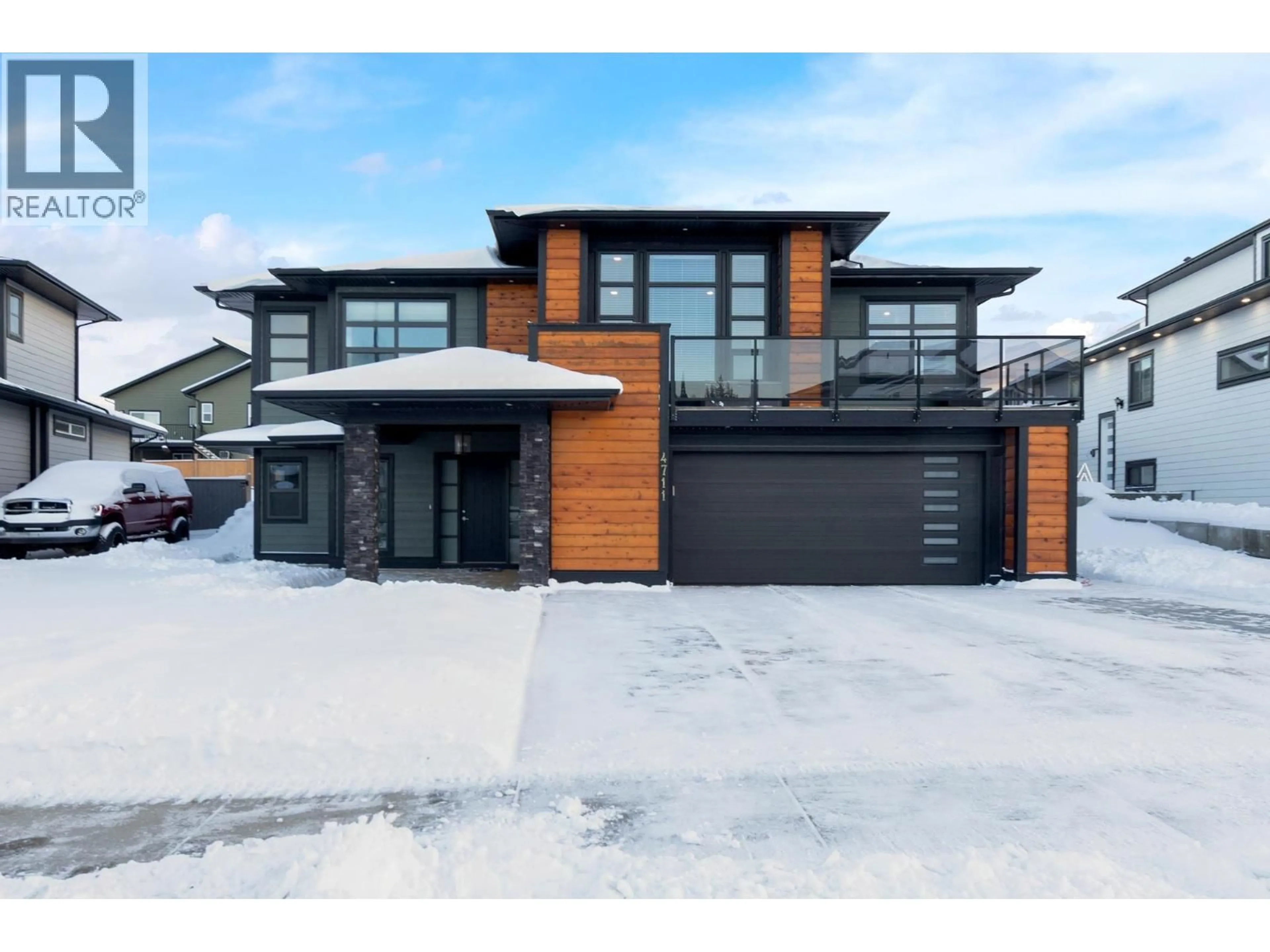 Home with brick exterior material, street for 4711 GANNETT ROAD, Prince George British Columbia V2N0B7