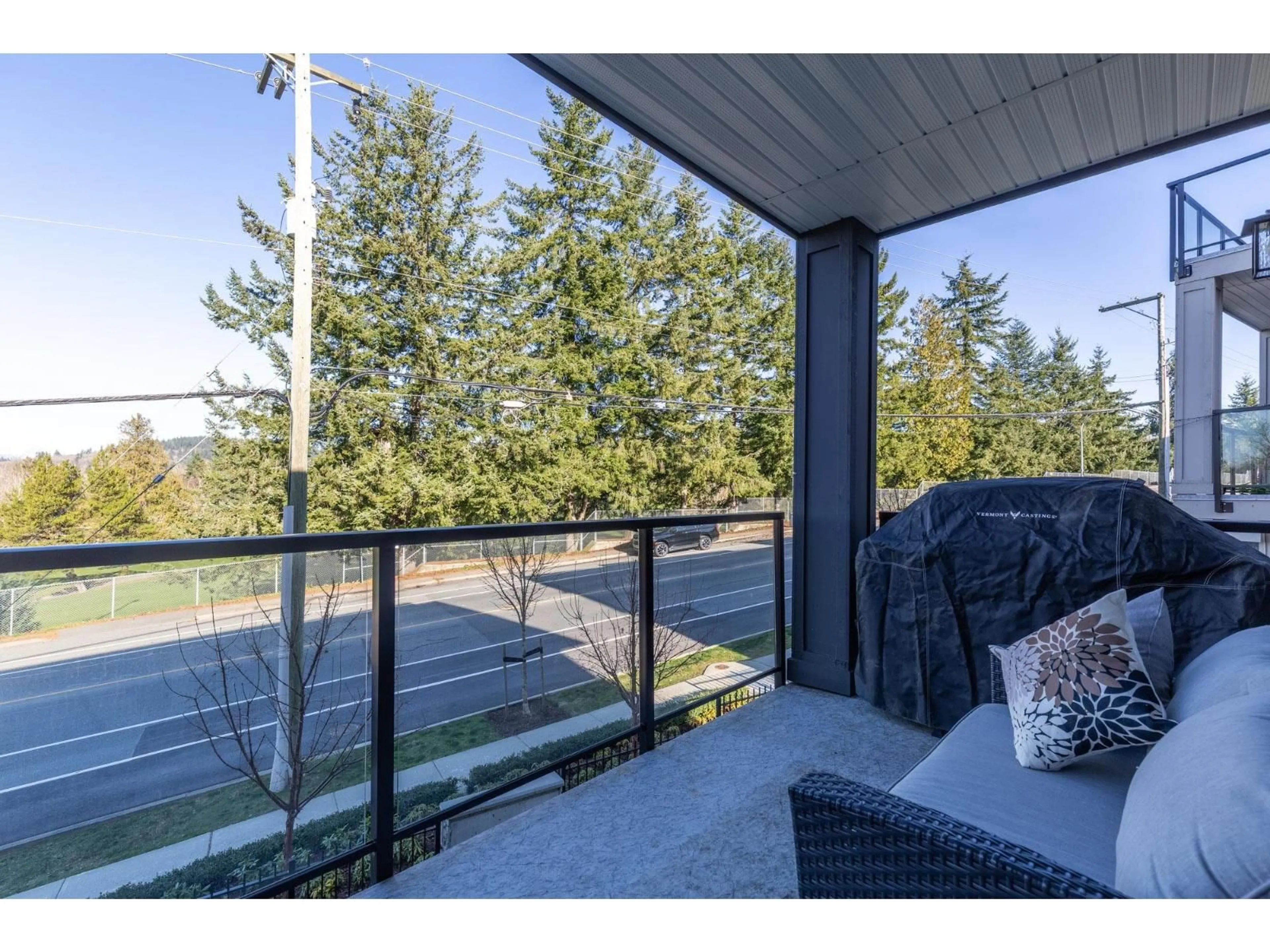 Patio, forest/trees view for 5 - 35810 MCKEE ROAD, Abbotsford British Columbia V3G2L6