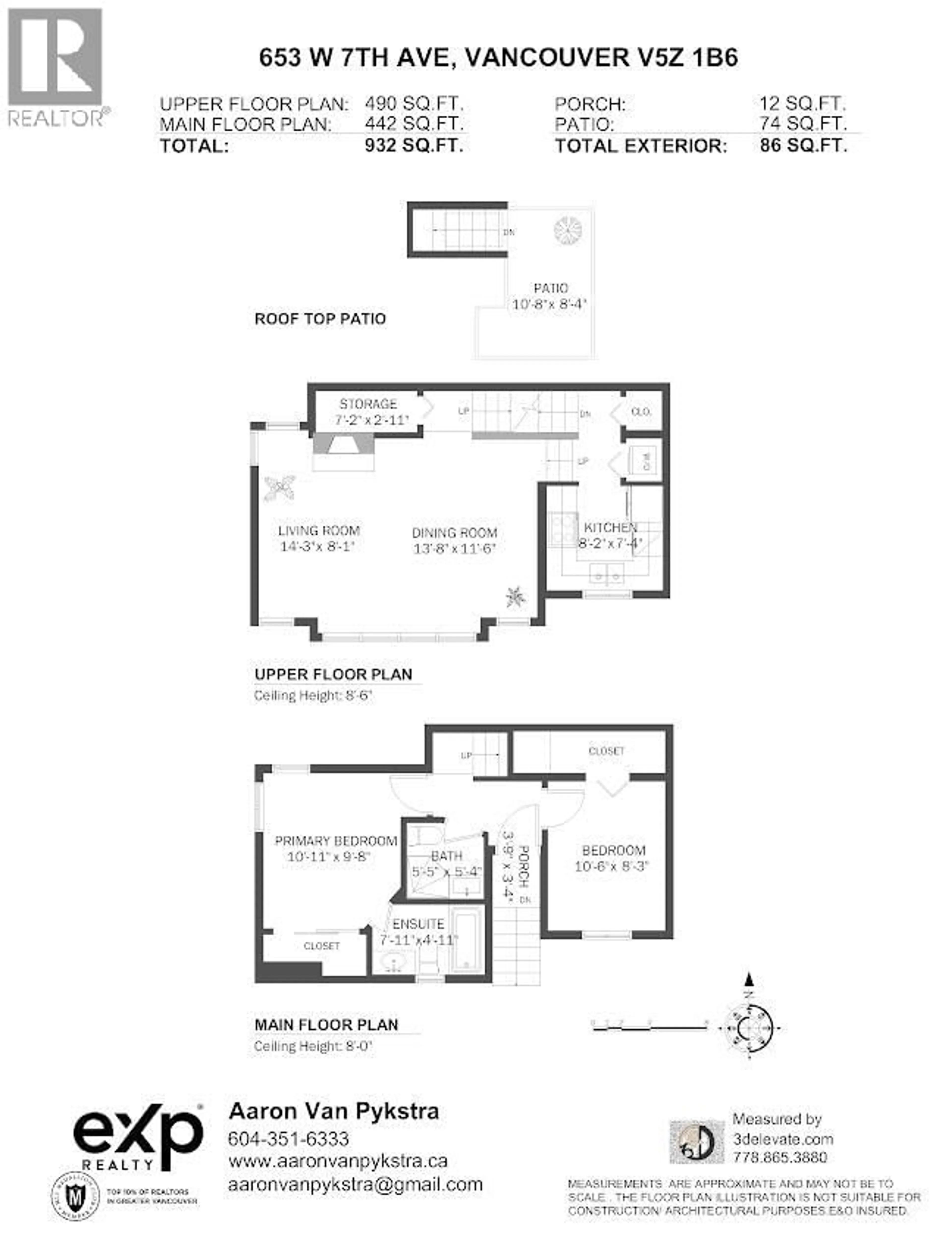 Floor plan for 653 7TH AVENUE, Vancouver British Columbia V5Z1B6