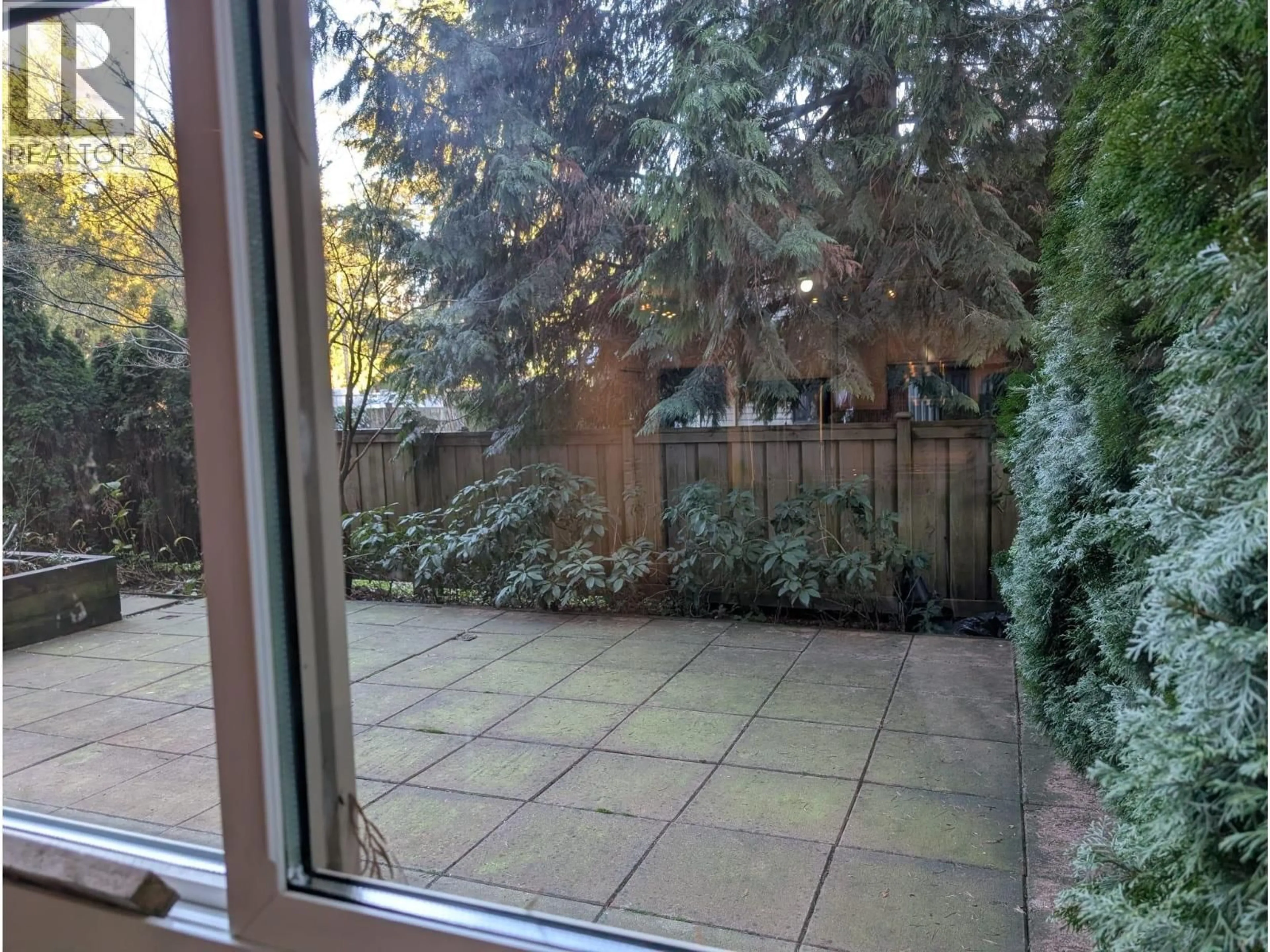 Patio, forest/trees view for 103 - 1152 WINDSOR MEWS, Coquitlam British Columbia V3B0N1