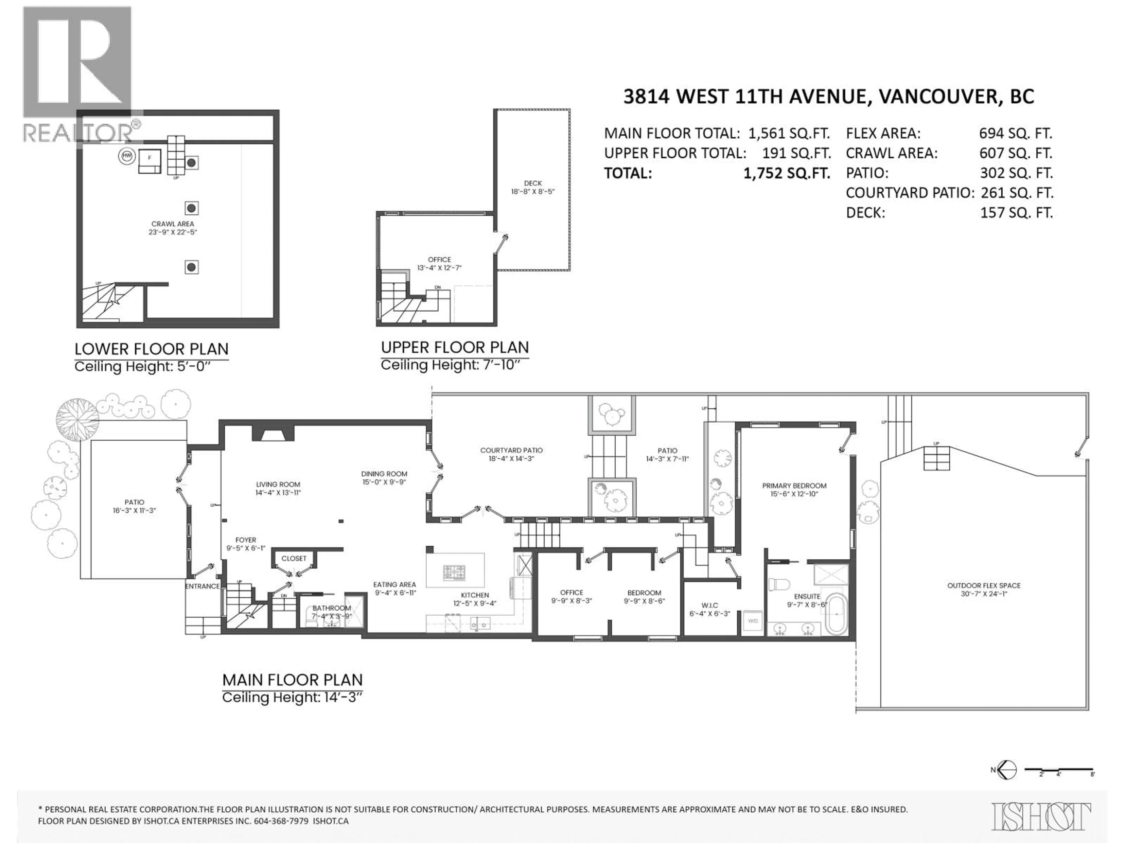 Floor plan for 3814 11 AVENUE, Vancouver British Columbia V6R2K9