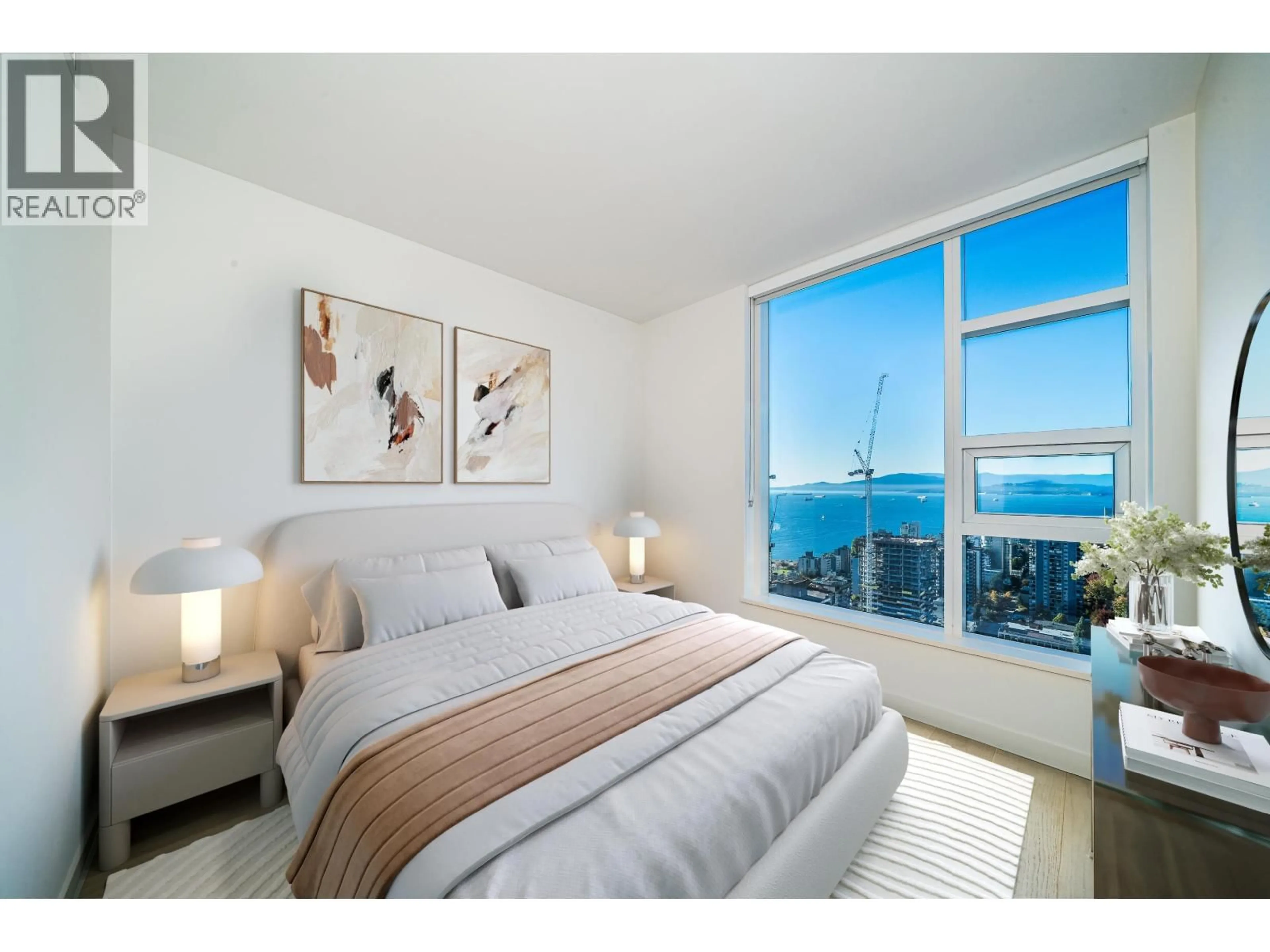 Bedroom with bed, unknown for 3902 - 1289 HORNBY STREET, Vancouver British Columbia V6Z0G7