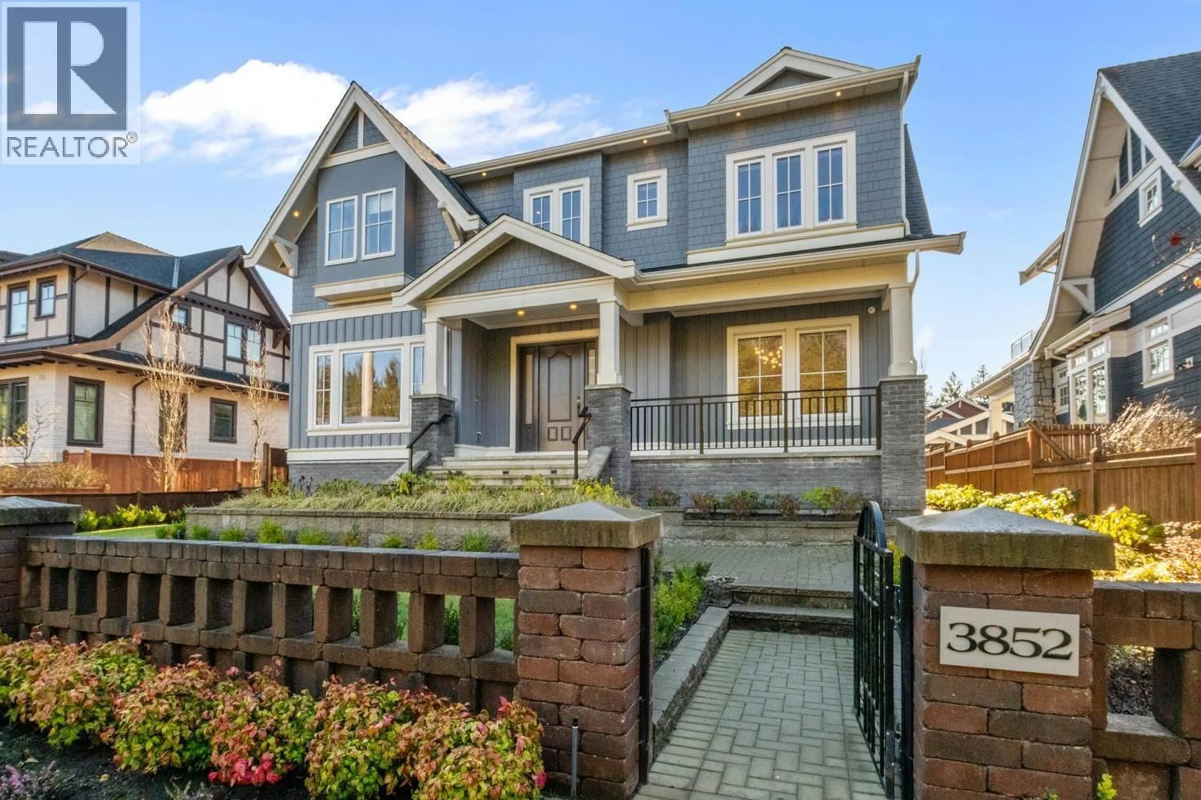 Home with brick exterior material, street for 3852 50TH AVENUE, Vancouver British Columbia V6N3V5