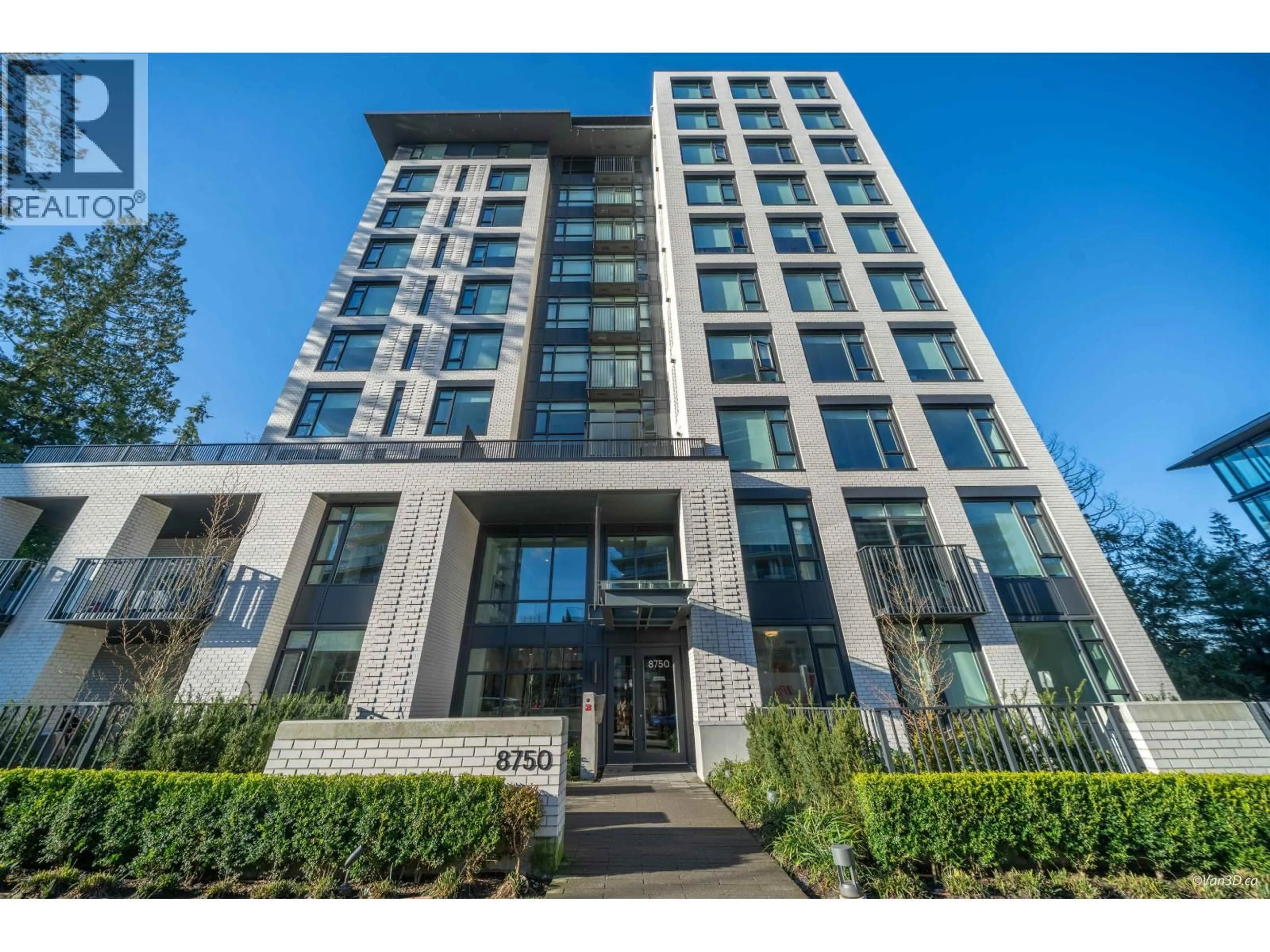 Indoor foyer for 210 - 8750 UNIVERSITY CRESCENT, Burnaby British Columbia V5A0G9